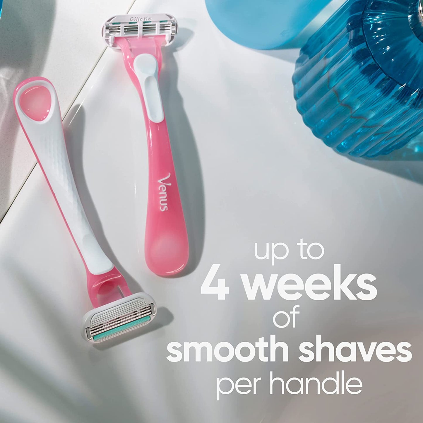 Gillette Venus Sensitive Women'S Disposable Razors - Single Package of 3 Razors