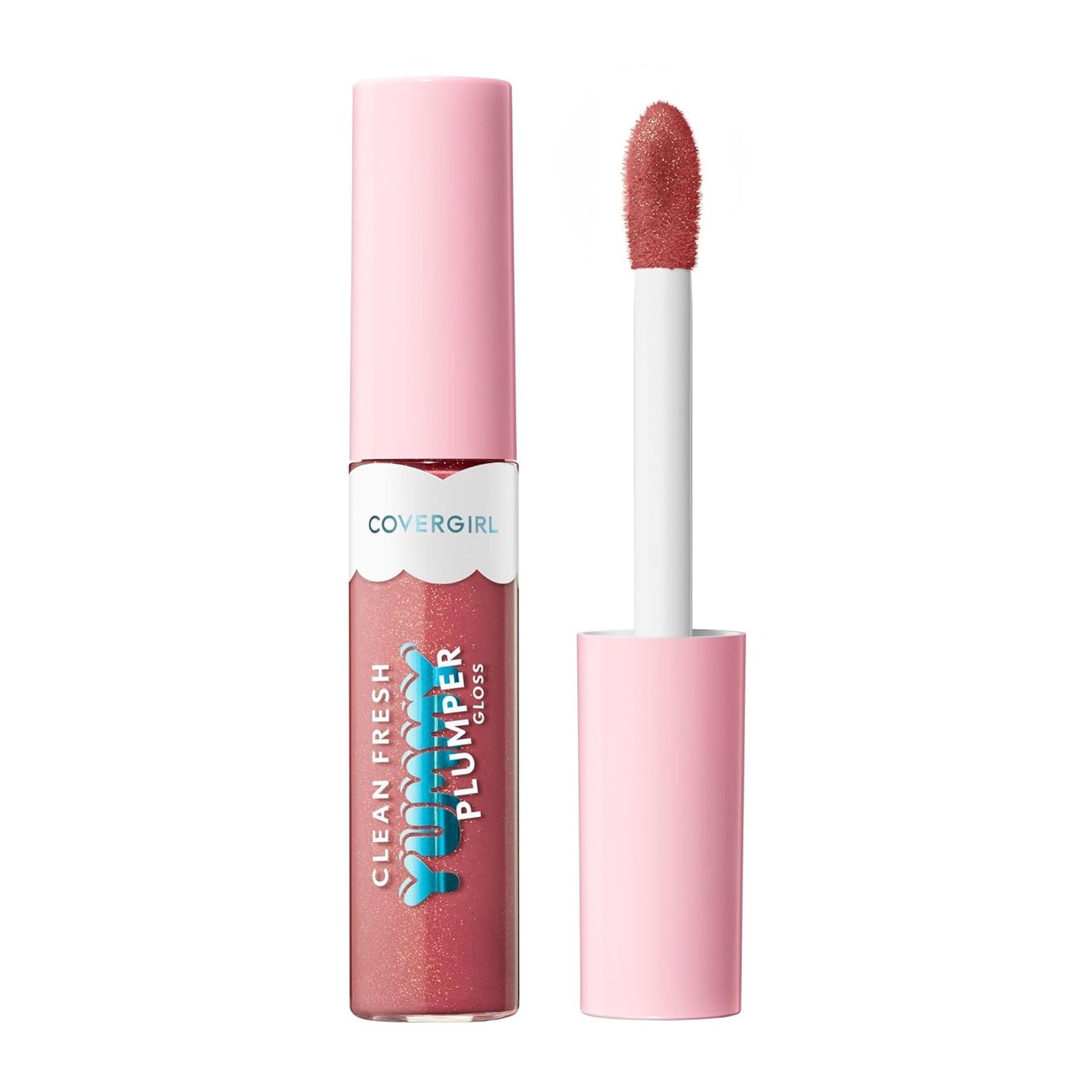 COVERGIRL Clean Fresh Yummy Gloss – Lip Gloss, Sheer, Natural Scents, Vegan Formula - Coconuts about You