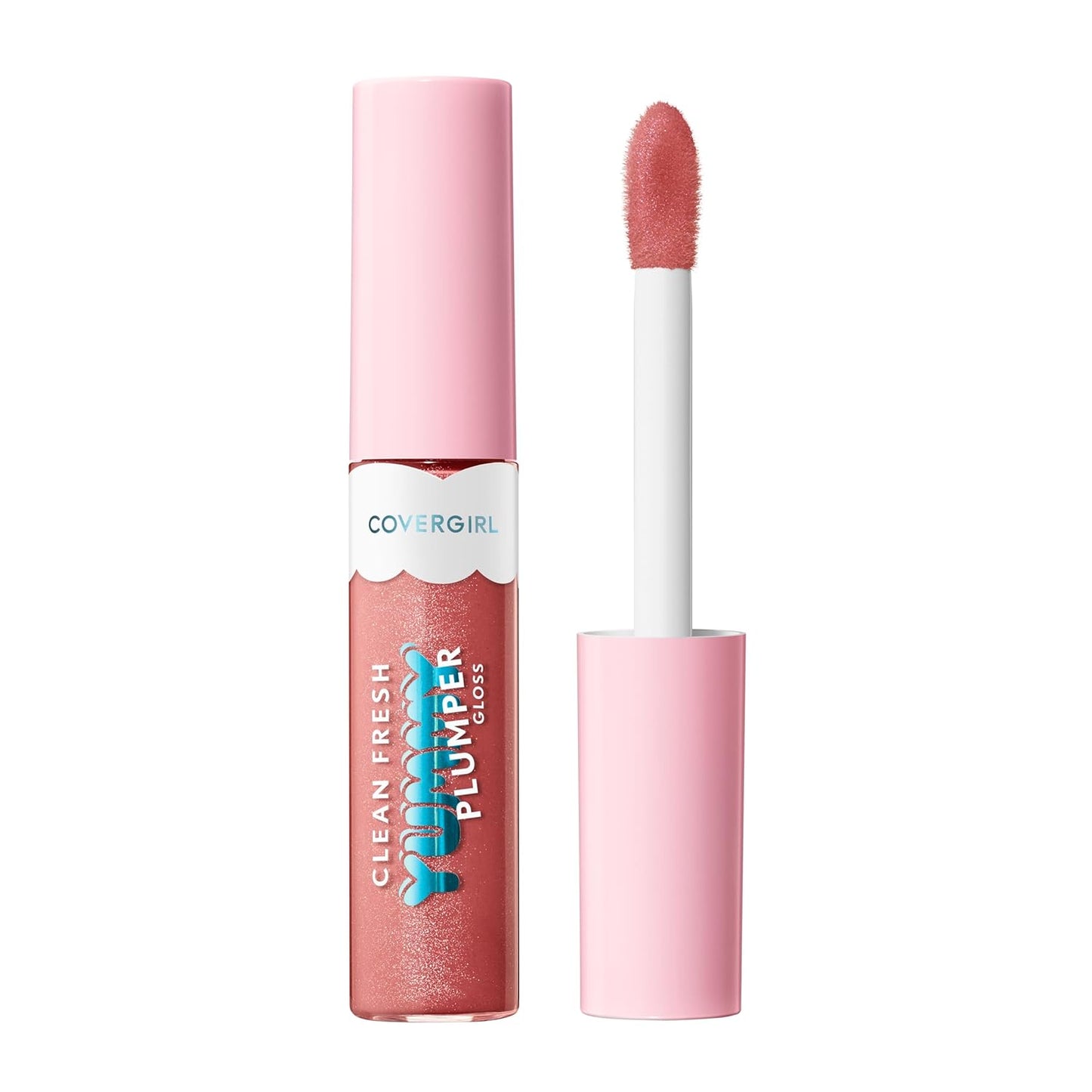 COVERGIRL Clean Fresh Yummy Gloss – Lip Gloss, Sheer, Natural Scents, Vegan Formula - Coconuts about You