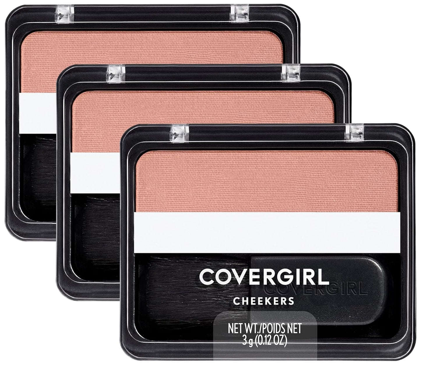 COVERGIRL - Cheekers Blush, Soft, Blendable, Lightweight Formula, Easy & Natural Look, 100% Cruelty-Free
