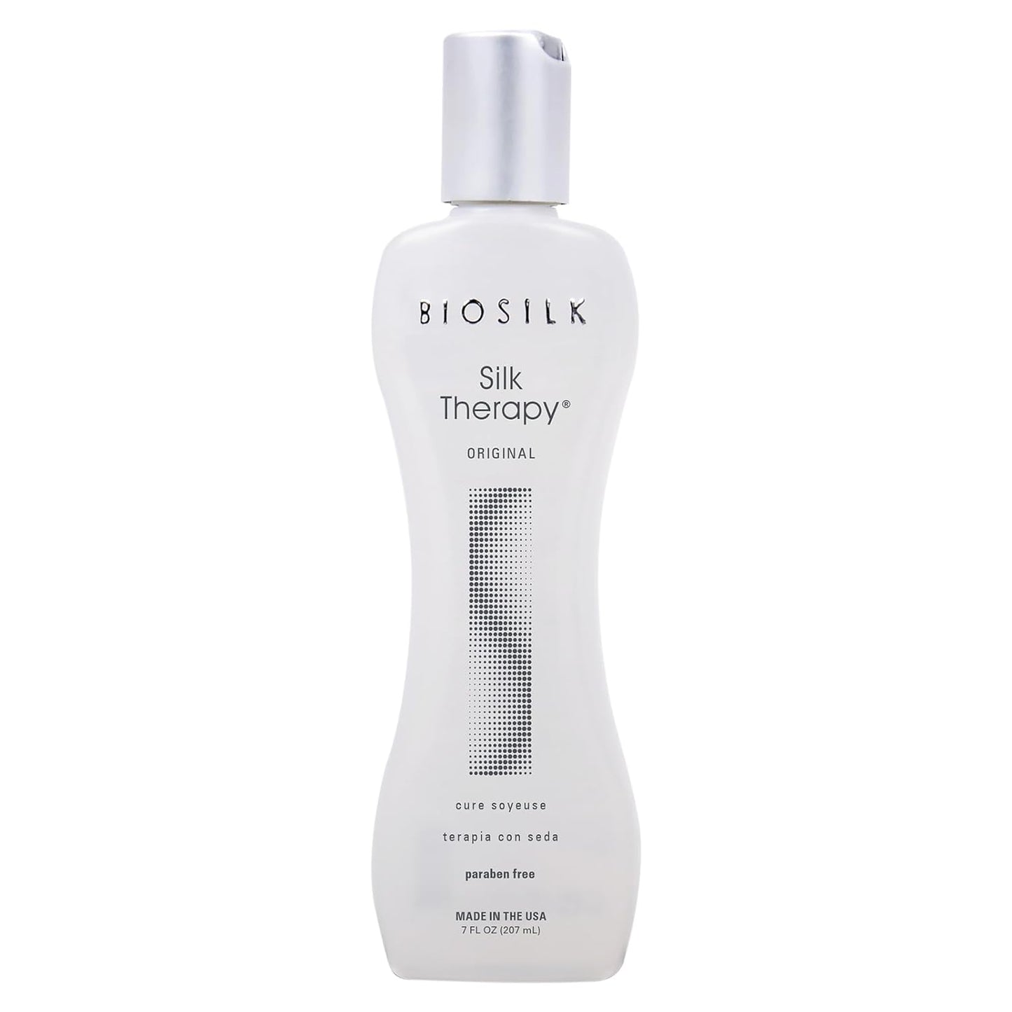 Biosilk Silk Therapy Original, Reconstructing Treatment for Adding Shine & Helping Prevent Split Ends, Sulfate, Paraben, & Cruelty-Free, 5.64 Oz