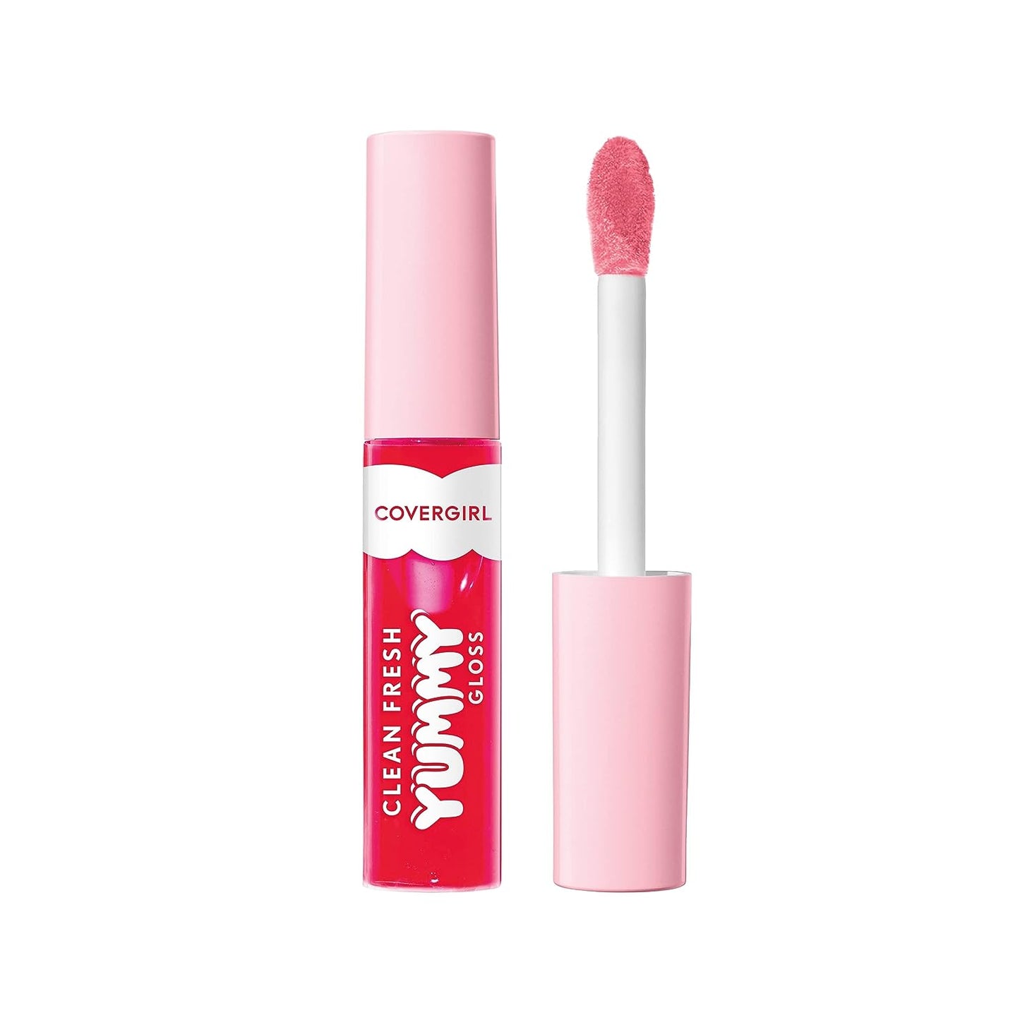 COVERGIRL Clean Fresh Yummy Gloss – Lip Gloss, Sheer, Natural Scents, Vegan Formula - Coconuts about You