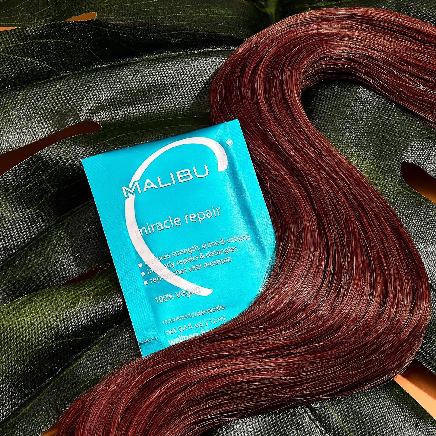 Malibu C Miracle Repair Hair Reconstructor - Nourishing Hair Repair Treatment for Weak, Damaged Strands - Flax Protein & Vitamin B5 for Hair Strength