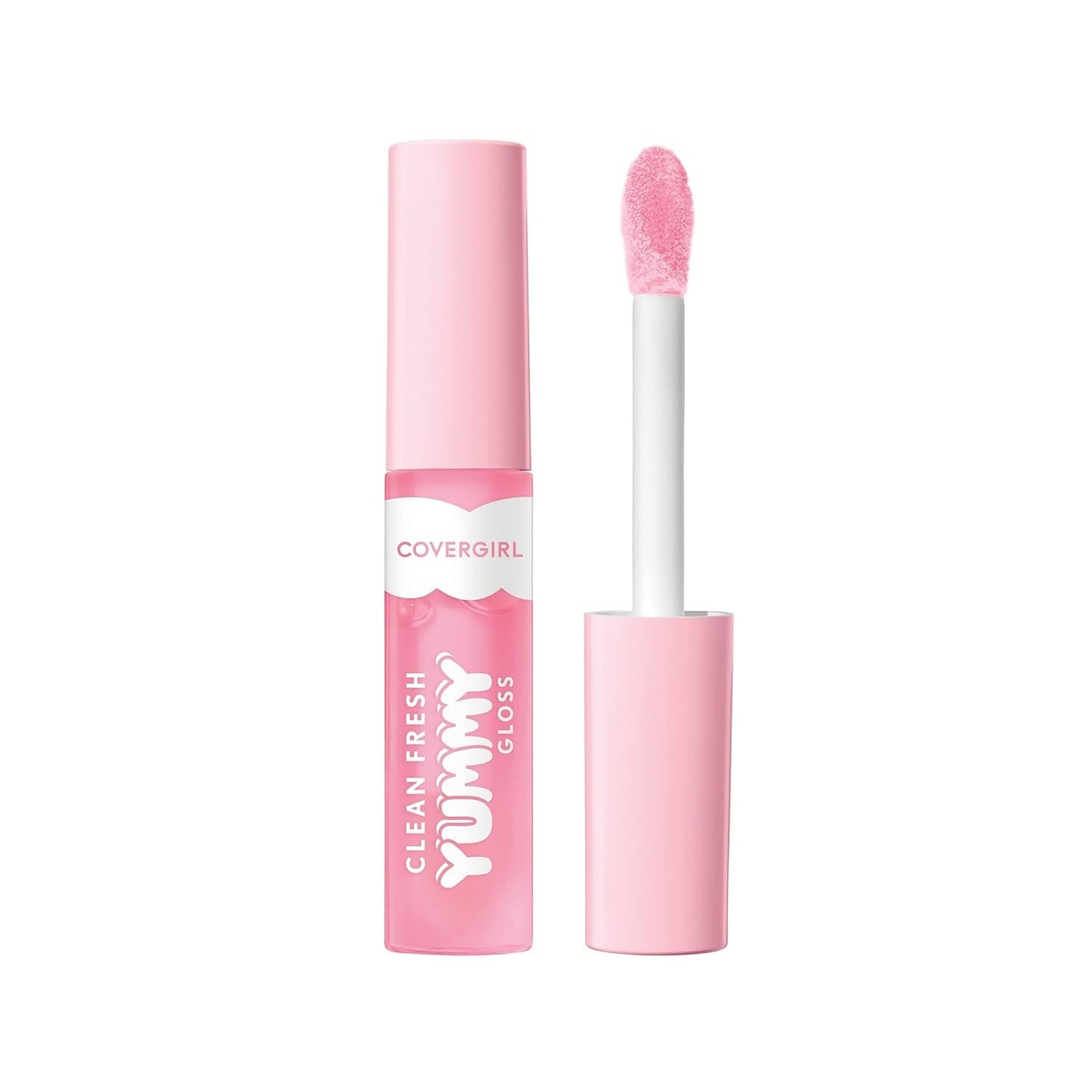 COVERGIRL Clean Fresh Yummy Gloss – Lip Gloss, Sheer, Natural Scents, Vegan Formula - Coconuts about You