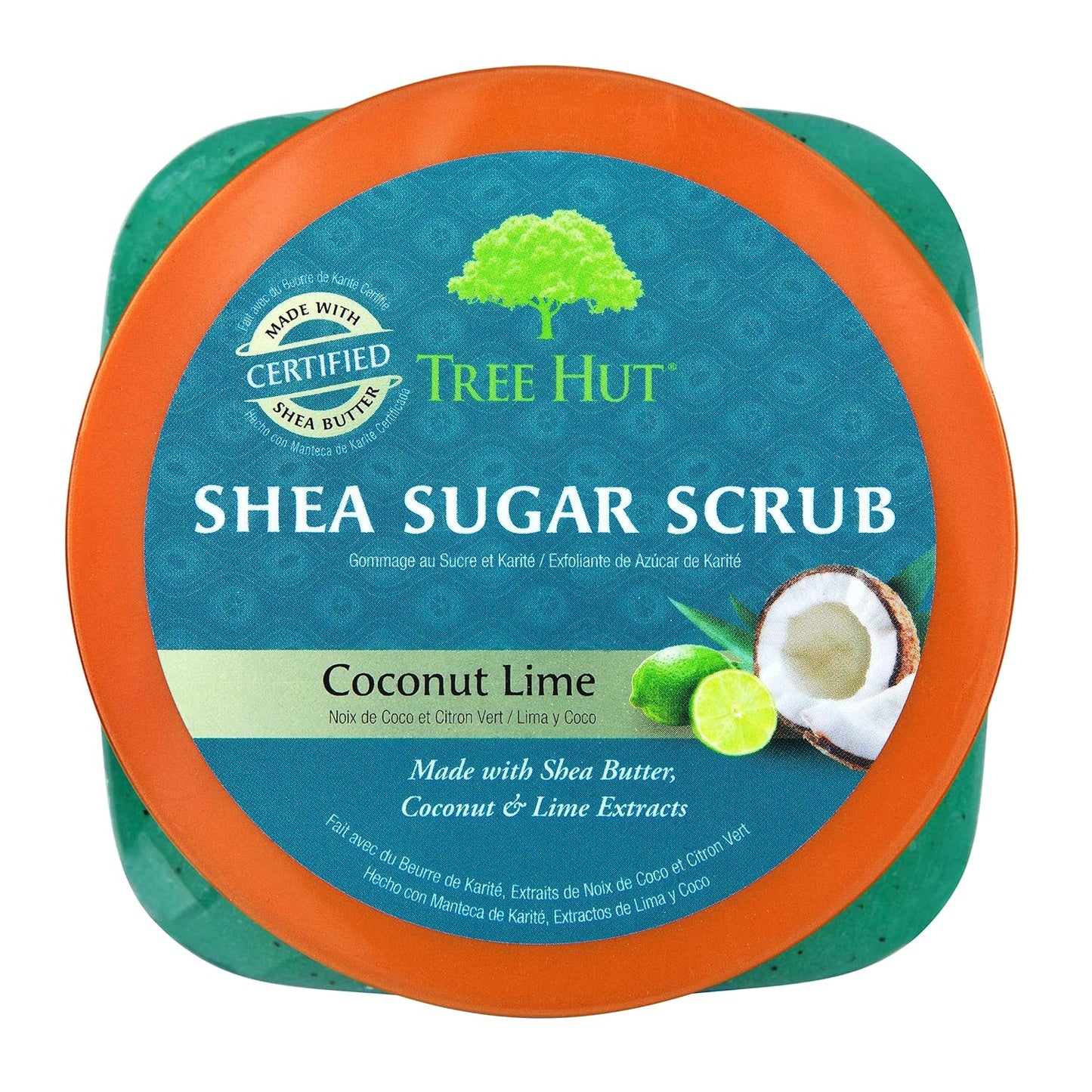 Tree Hut Shea Sugar Body Scrub Coconut Lime 18 Oz