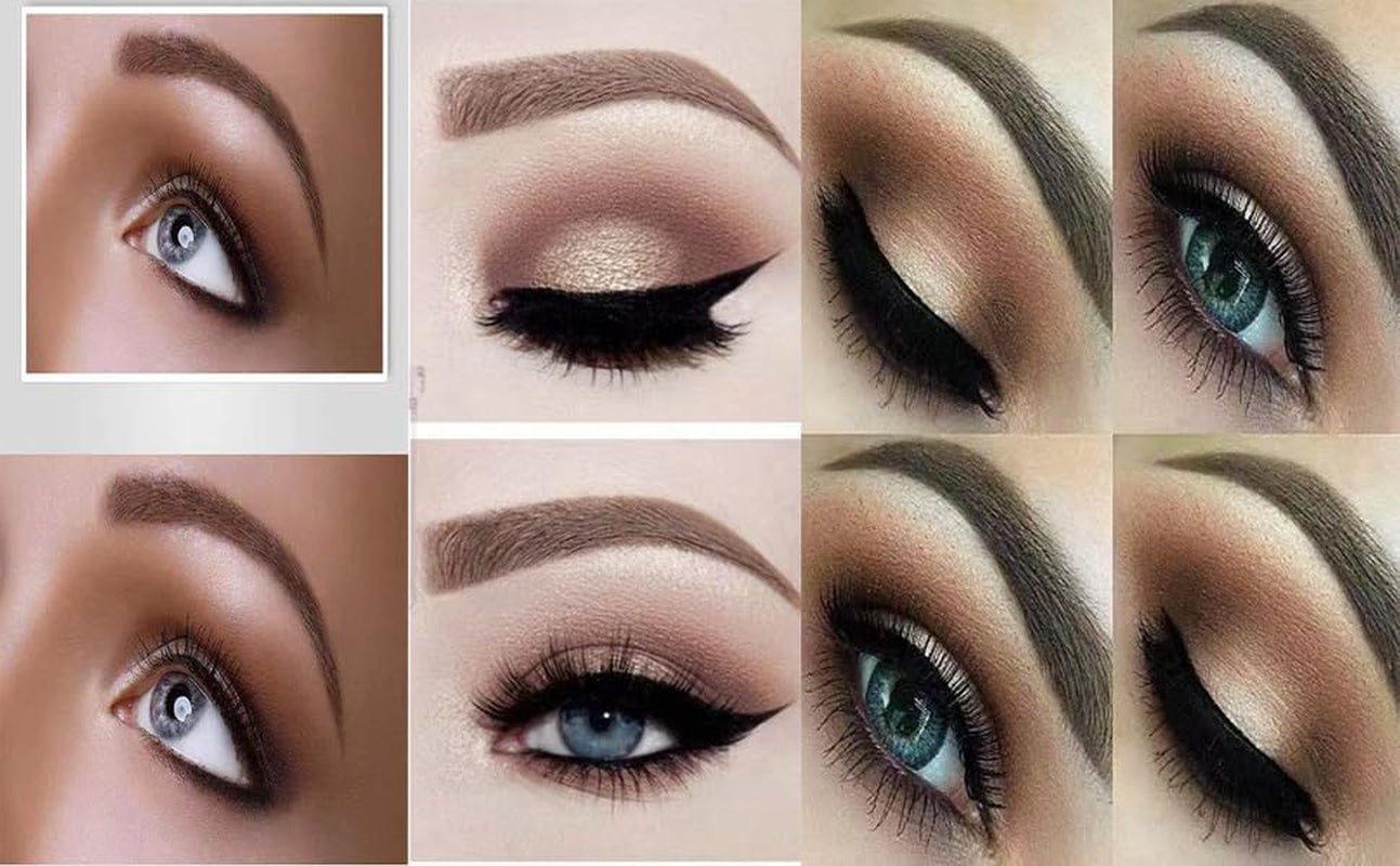 Glitter Eyeshadow Palette,10 Colors Shimmer Eyeshadow Palette Gold Eyeshadow Highly Pigmented Long Lasting Waterproof Sweatproof Eye Shadow Palette Makeup for Women Eye Shadow Palette Makeup