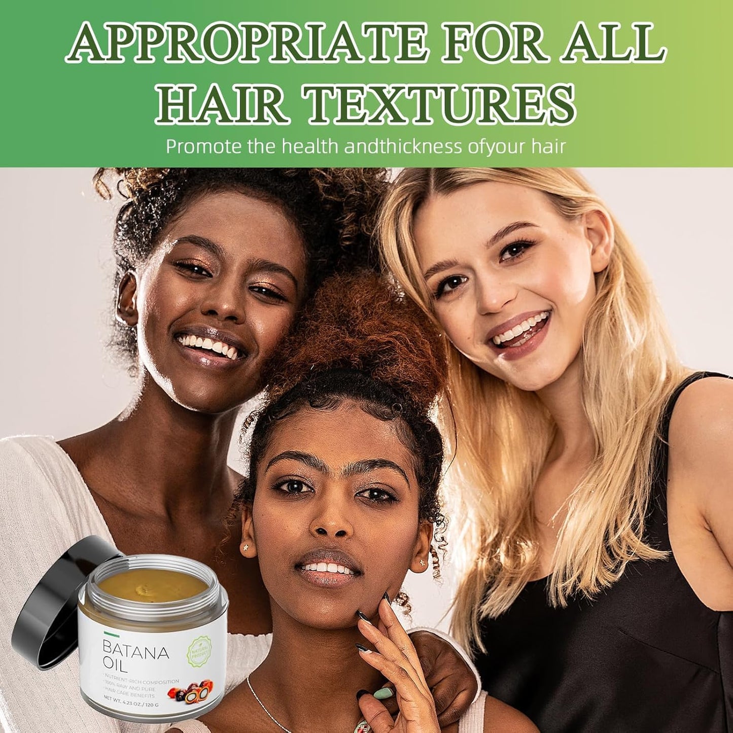 Generic Raw Batana Oil for Hair Growth: 100% Pure - Dr. Sebi Batana Oil from Honduras Unrefined Promotes Hair Thickness for Men & Women 4.2 OZ.