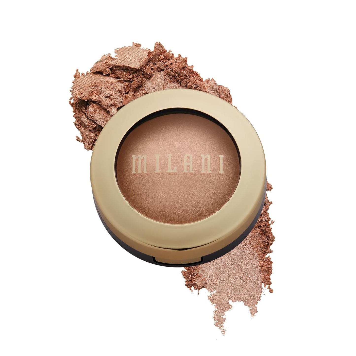 Milani Baked Blush - Dolce Pink (0.12 Ounce) Cruelty-Free Powder Blush - Shape, Contour & Highlight Face for a Shimmery or Matte Finish