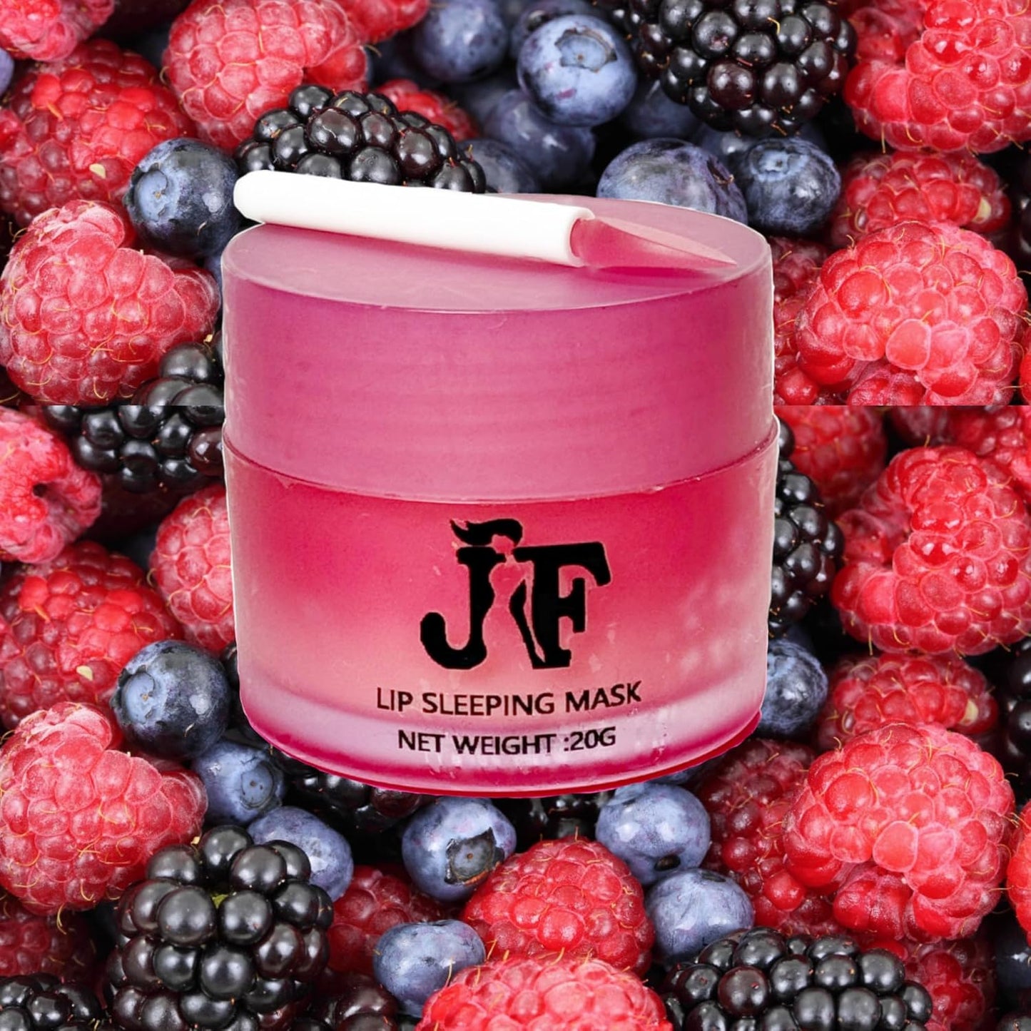 Lip Care Product Organic Moisturizing Nourishing Night Lip Sleeping Repair Hydrating Natural Lip Balm, Light Pink