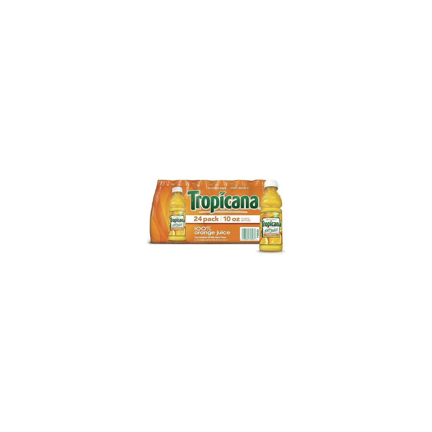 Tropicana 100% Juice, Orange Strawberry, 10 Fl Oz Bottle (Pack of 24)