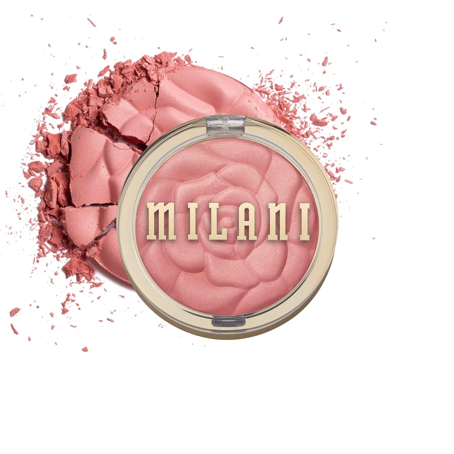 Milani Baked Blush - Dolce Pink (0.12 Ounce) Cruelty-Free Powder Blush - Shape, Contour & Highlight Face for a Shimmery or Matte Finish