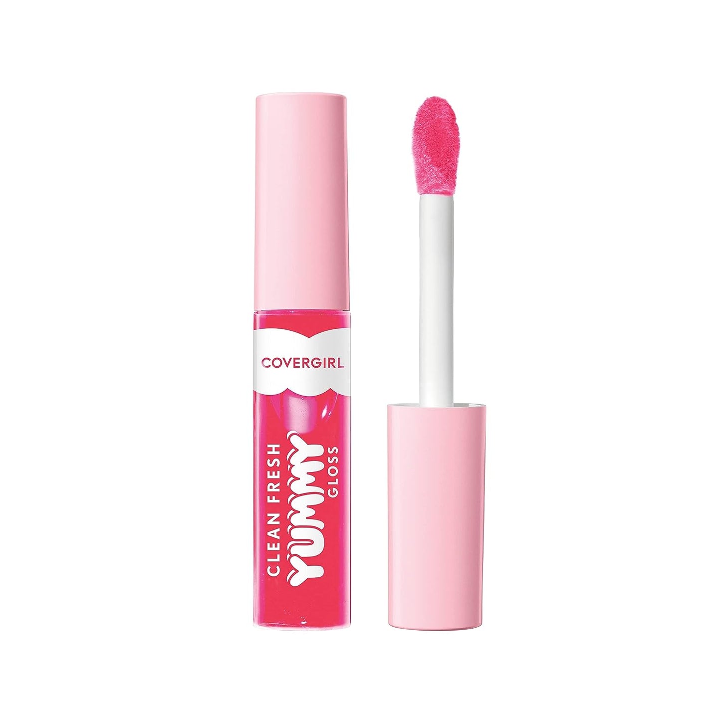 COVERGIRL Clean Fresh Yummy Gloss – Lip Gloss, Sheer, Natural Scents, Vegan Formula - Coconuts about You
