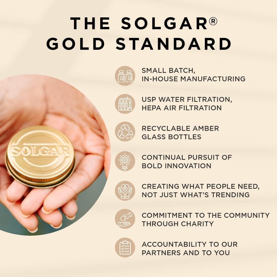 Solgar Skin, Nails & Hair, Advanced MSM Formula, 120 Tablets - Supports Collagen for Hair, Nail and Skin Health - Provides Zinc, Vitamin C & Copper - Non GMO, Vegan, Gluten & Dairy Free - 60 Servings