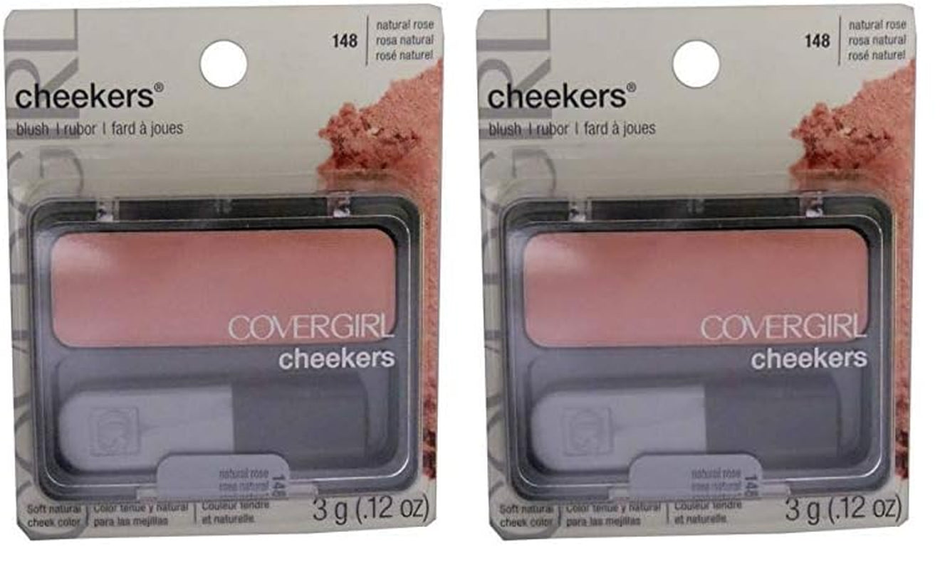COVERGIRL - Cheekers Blush, Soft, Blendable, Lightweight Formula, Easy & Natural Look, 100% Cruelty-Free