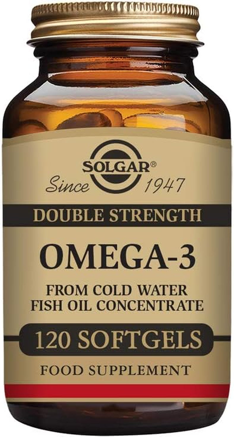Solgar Omega-3 Fish Oil Concentrate, 240 Softgels - Support for Cardiovascular, Joint & Brain Health - Contains EPA & DHA Fatty Acids - Non GMO, Gluten/ Dairy Free - 120 Servings
