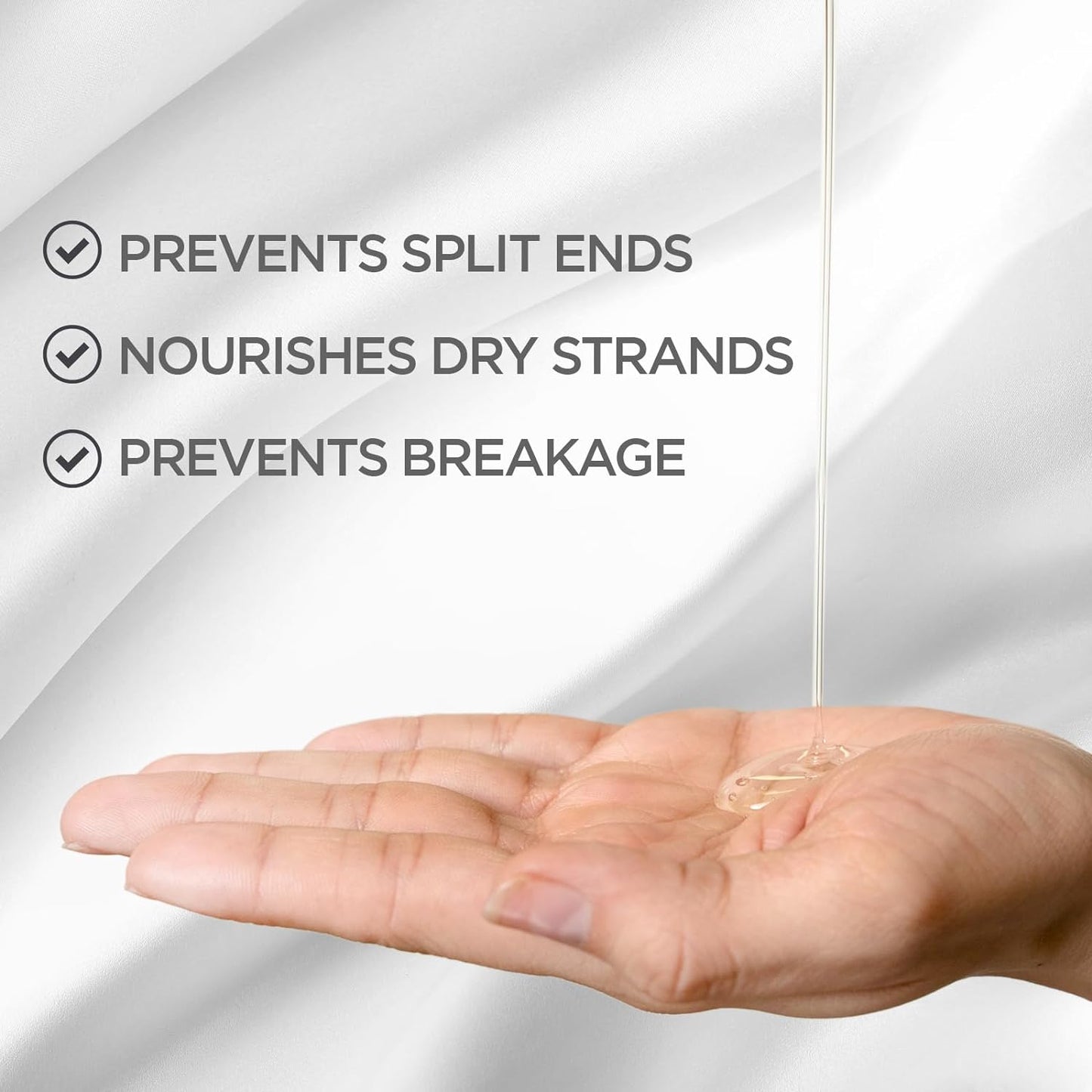 Biosilk Silk Therapy Original, Reconstructing Treatment for Adding Shine & Helping Prevent Split Ends, Sulfate, Paraben, & Cruelty-Free, 5.64 Oz