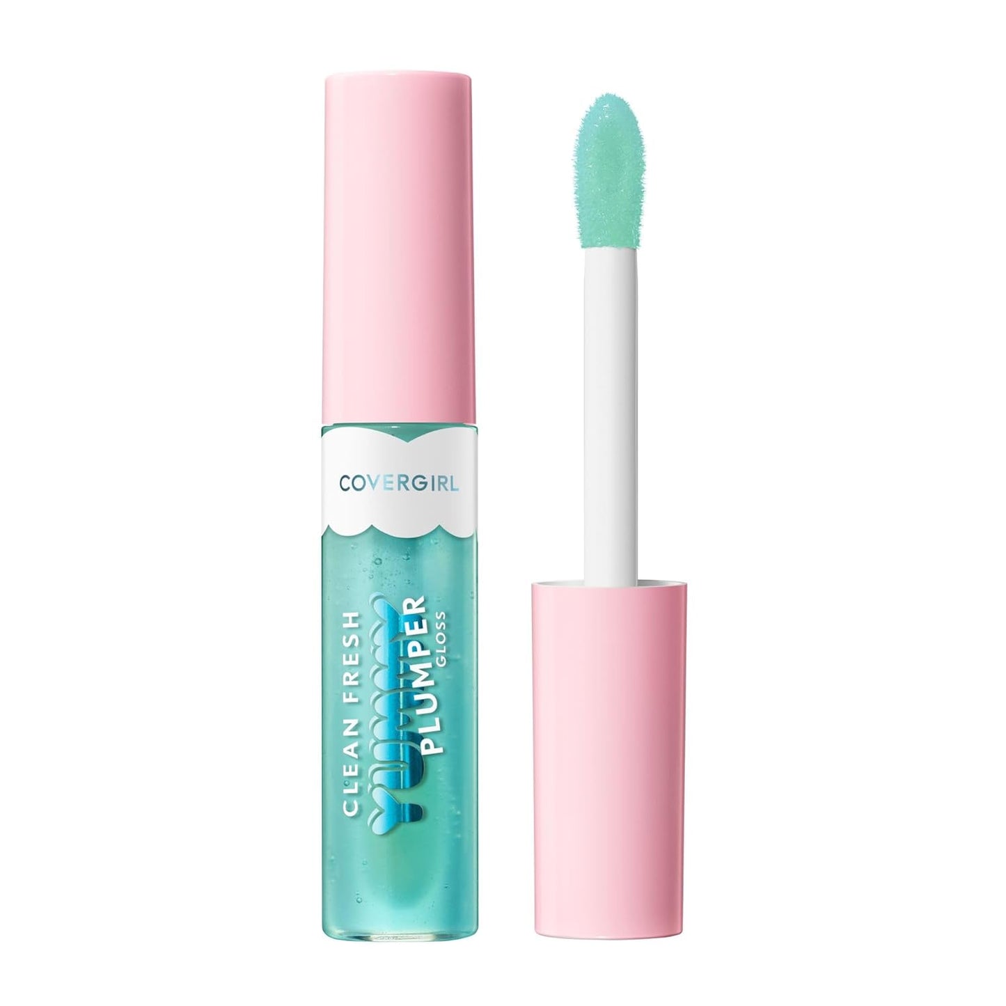 COVERGIRL Clean Fresh Yummy Gloss – Lip Gloss, Sheer, Natural Scents, Vegan Formula - Coconuts about You