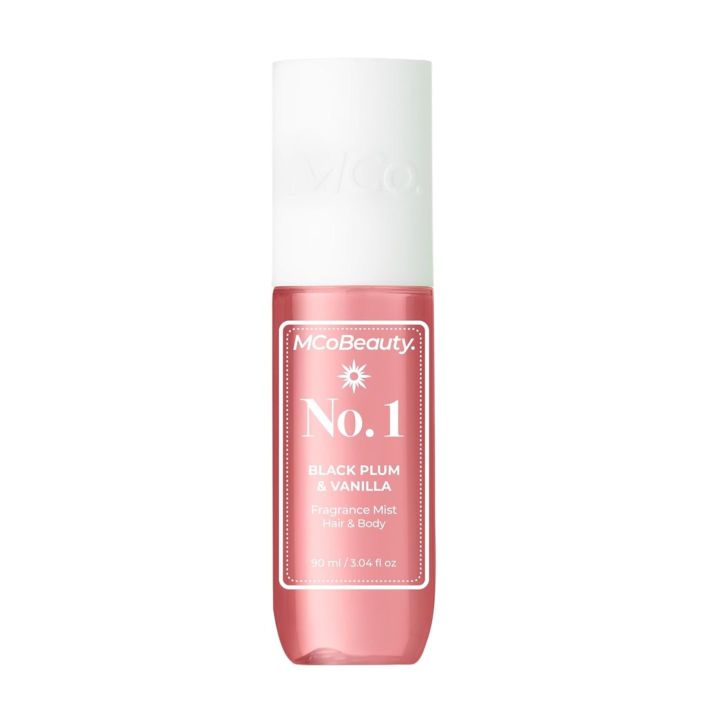 Mcobeauty Fragrance Mist No. 2, Lightly Warm Scent with Sandalwood & Caramel for Day or Night, Vegan, Cruelty Free