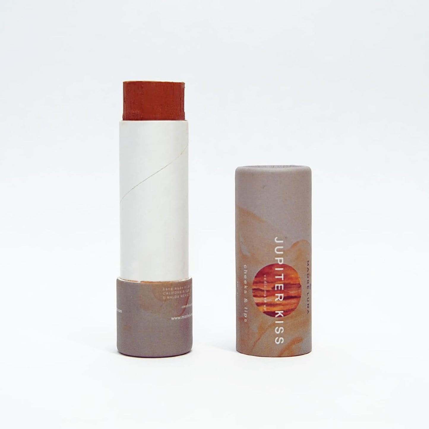 MADRE LUNA AYURVEDIC SKIN CARE, Cheeks & Lips, Lip Balm, Natural Look, Deep Hydratation. (Cosmic Balm) Deep Hydration, UV Protection, Enhances Lip Glow, with Cocoa Butter.