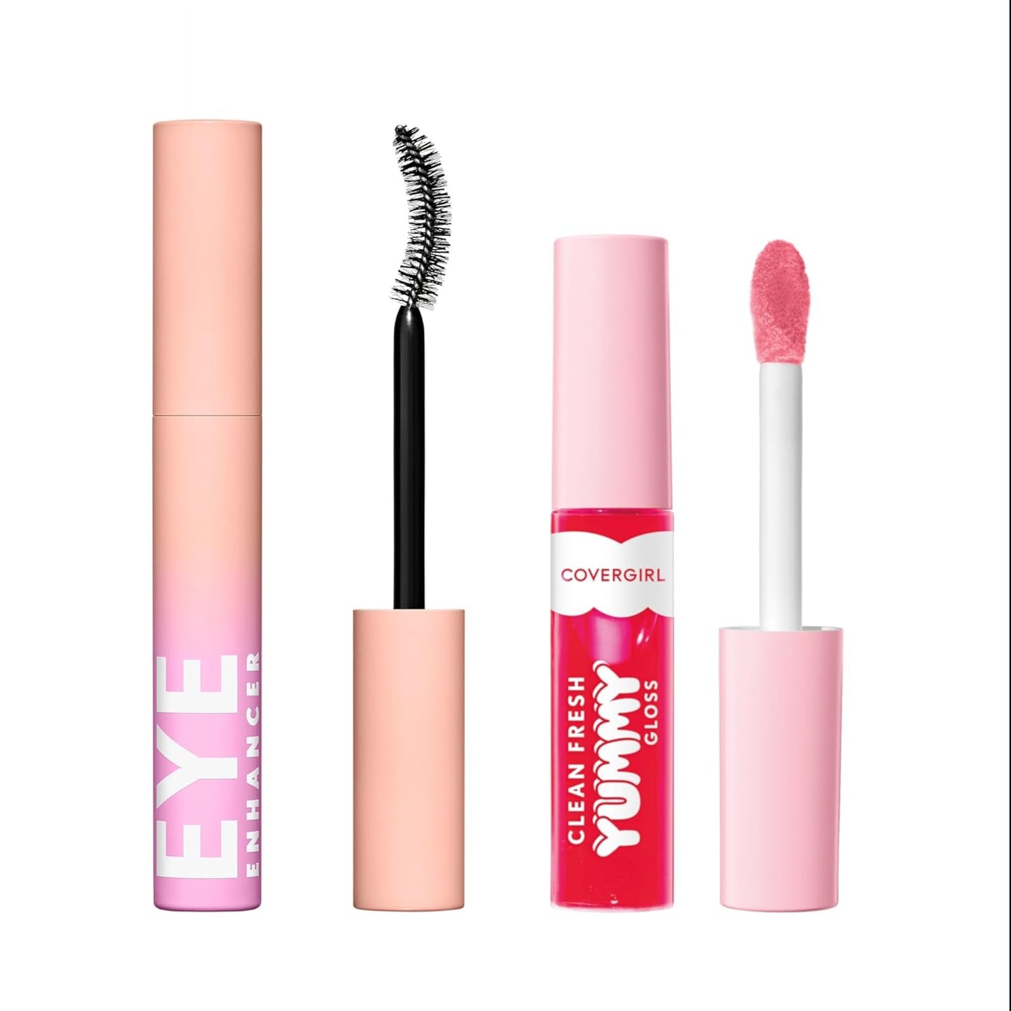 COVERGIRL Clean Fresh Yummy Gloss – Lip Gloss, Sheer, Natural Scents, Vegan Formula - Coconuts about You