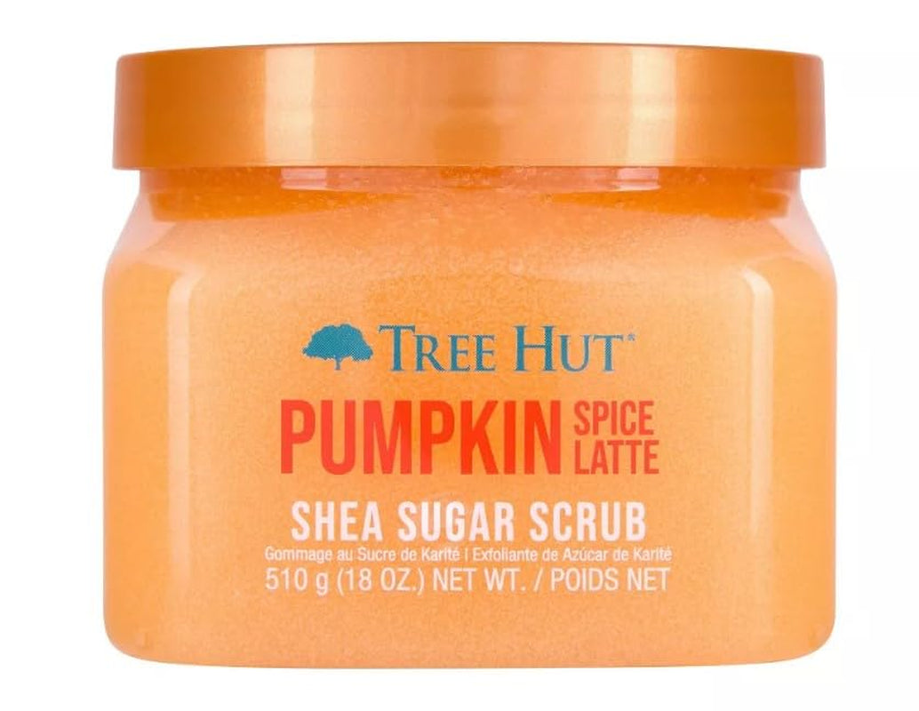 Tree Hut Exotic Bloom Shea Sugar Scrub | Exfoliating Body Scrub Removes Dead, Dry Skin for a Soft & Hydrated Feel | Nourishing Essential Body Care | 18 Fl Oz.