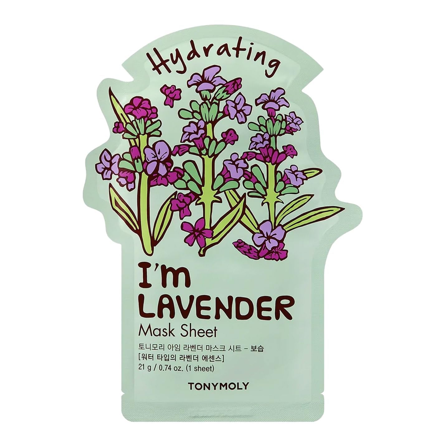 TONYMOLY I'M Real Rose Hydrating Mask Sheet, Pack of 1