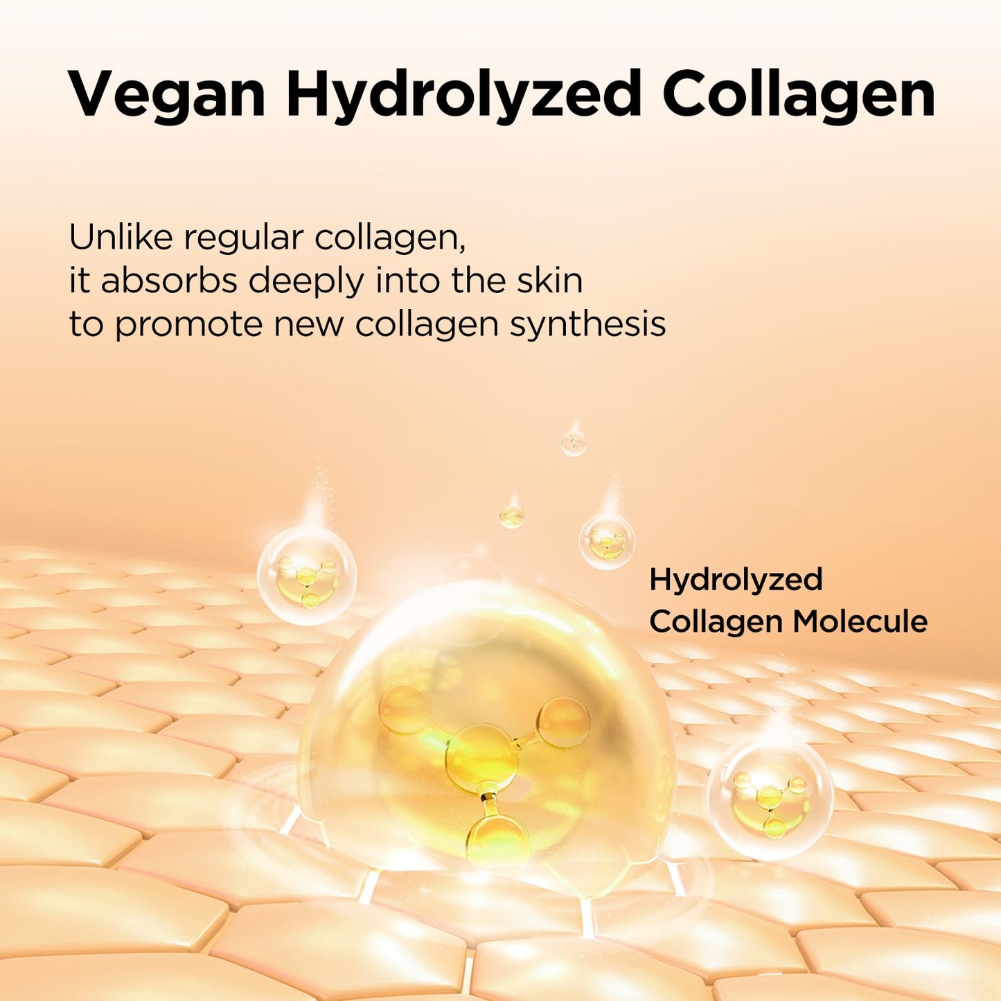 P.CALM Retinolagen Ampoule 30Ml | Pore Tightening Korean Glass Skin Serum for Retinol Bigginer with Micro Dosing Retinal, Vegan Hydrolyzed Collagen, Bakuchiol, PHA | Vegan Korean Skincare