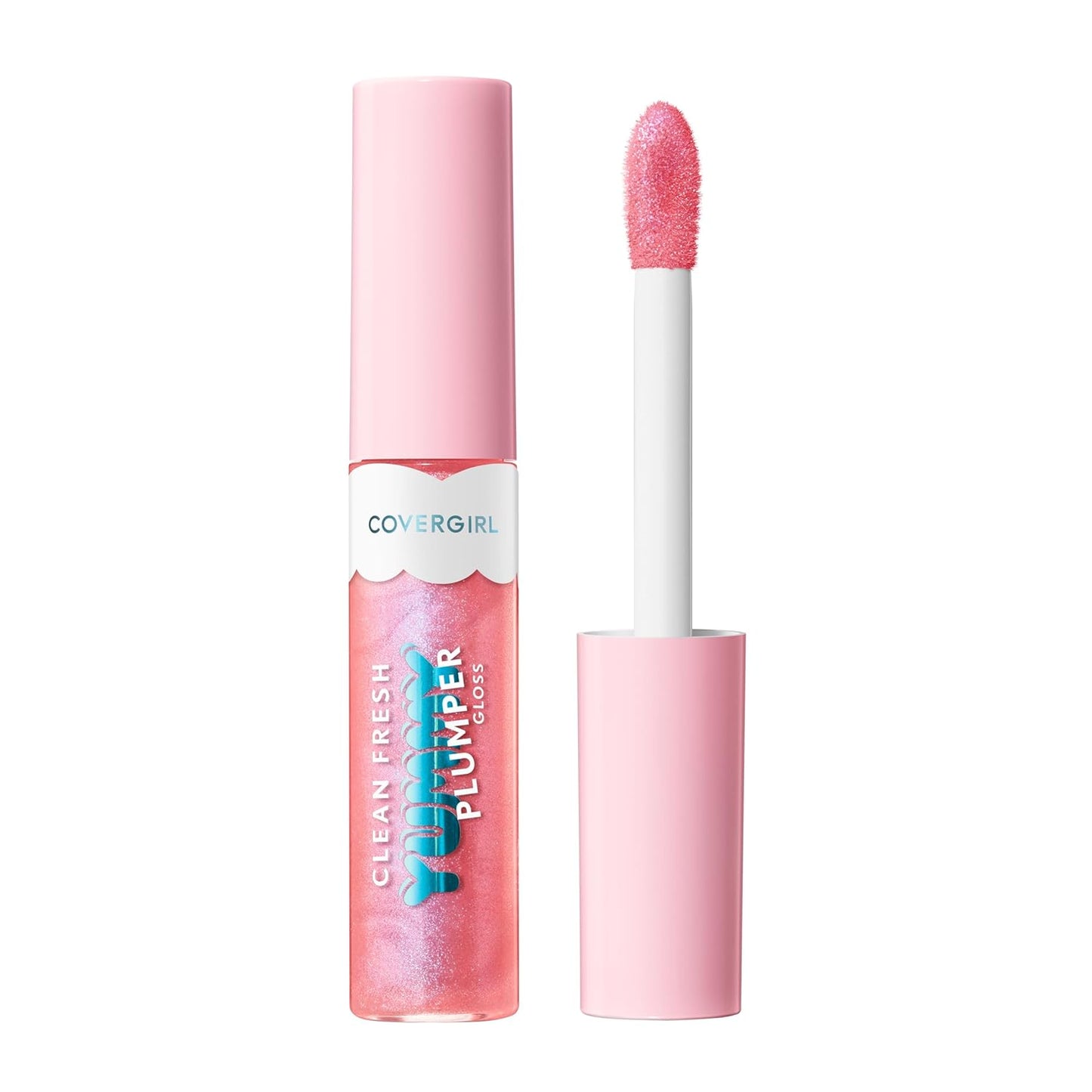 COVERGIRL Clean Fresh Yummy Gloss – Lip Gloss, Sheer, Natural Scents, Vegan Formula - Coconuts about You