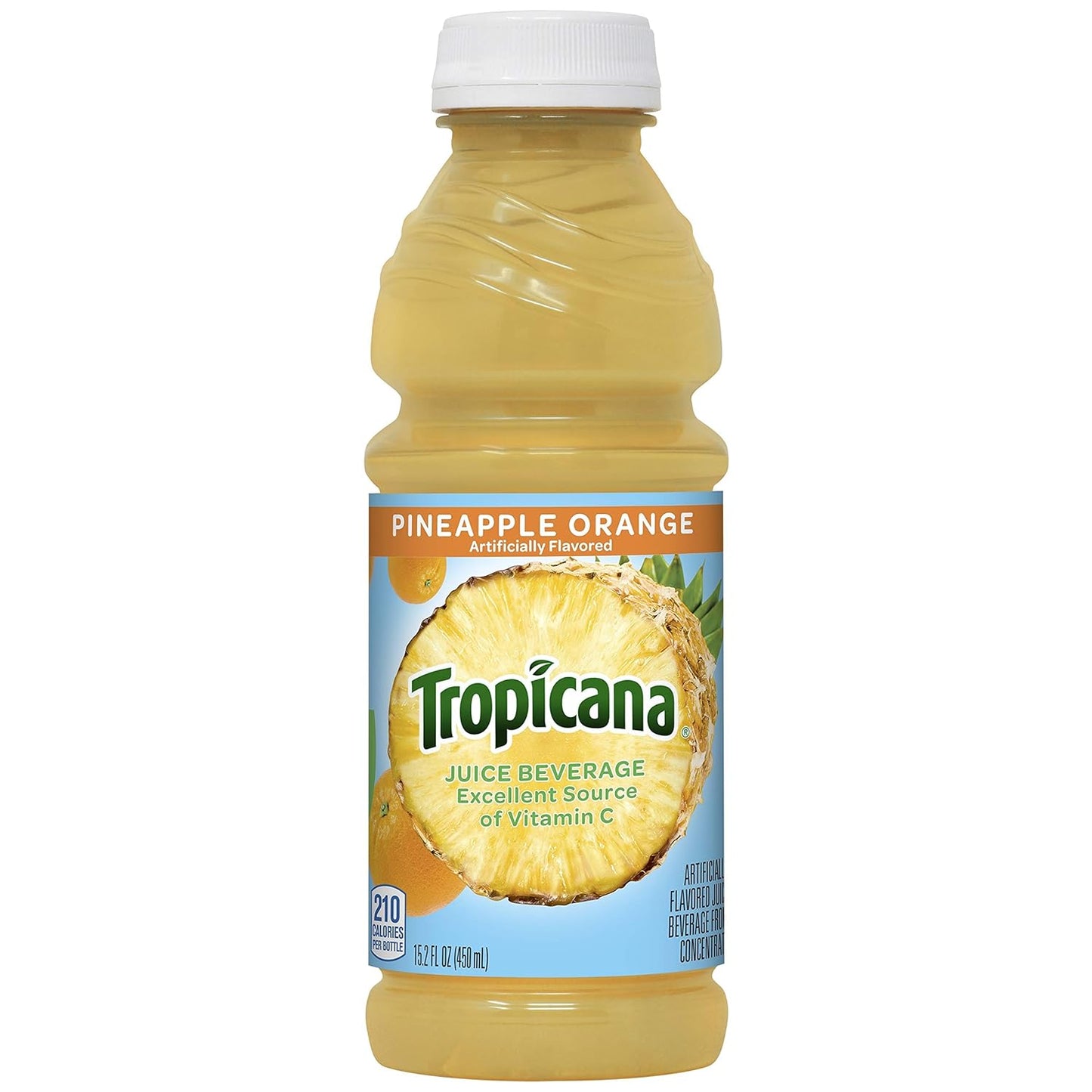 Tropicana 100% Juice, Orange Strawberry, 10 Fl Oz Bottle (Pack of 24)