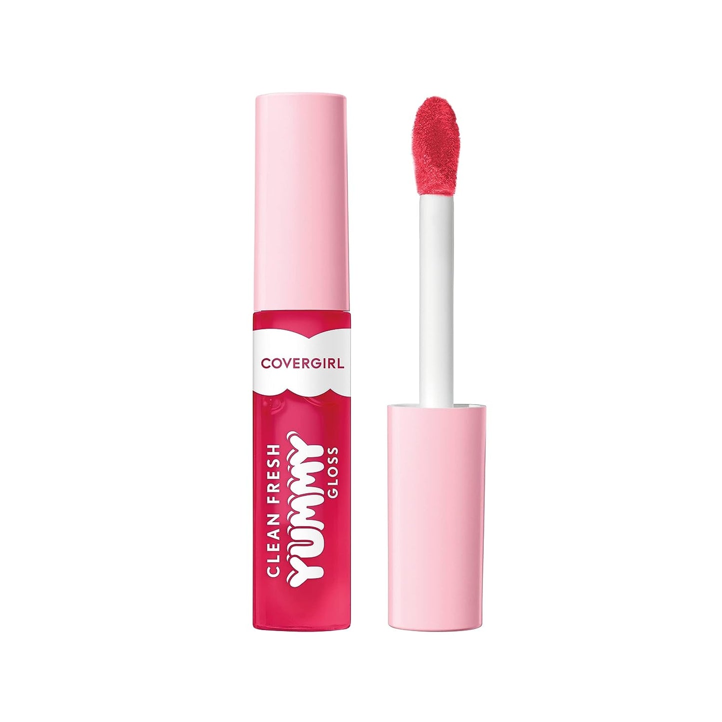COVERGIRL Clean Fresh Yummy Gloss – Lip Gloss, Sheer, Natural Scents, Vegan Formula - Coconuts about You