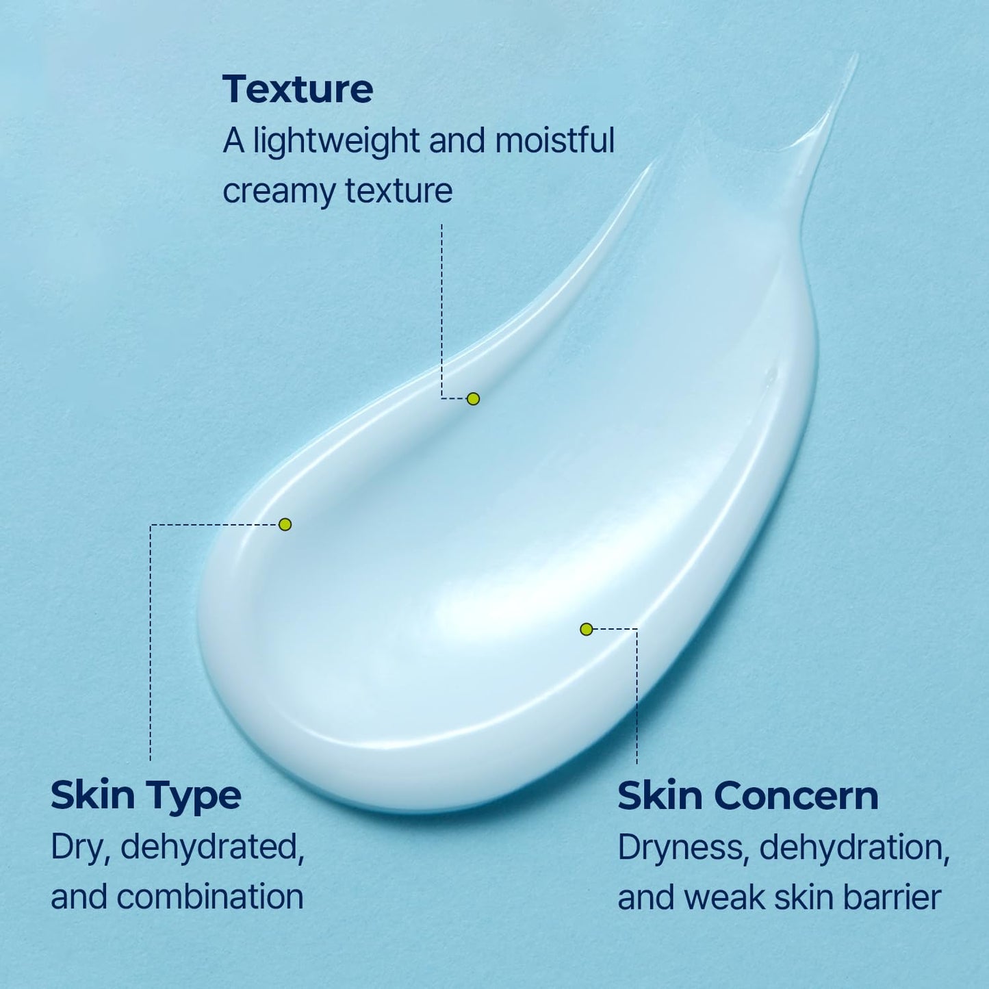 Torriden DIVE-IN Hyaluronic Acid Cream 2.71 Fl Oz | Facial Moisturizer for Sensitive, Oily Skin | Fragrance-Free, Alcohol-Free, Lightweight, No Colorants | Vegan, Clean, Cruelty-Free