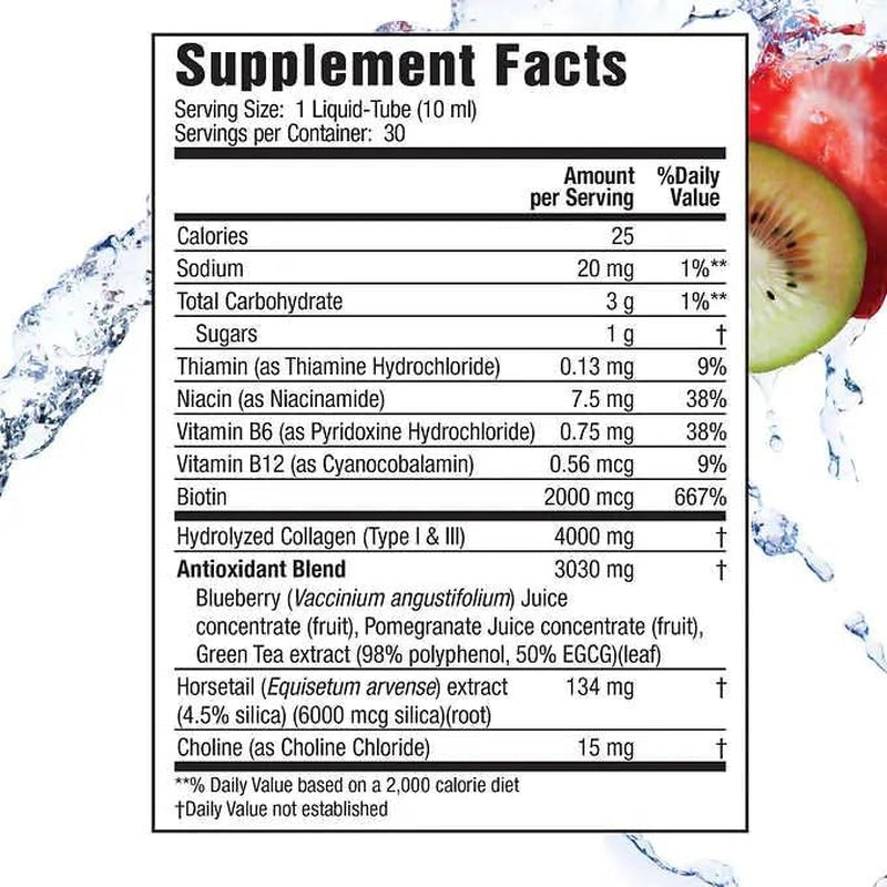 App Lied Nutrition Liquid Collagen One-Per-Day Drink Mix 30 Servings of 4,000Mg Each