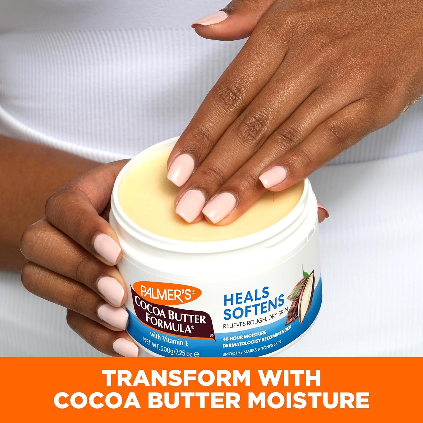 Palmer'S Cocoa Butter Formula Daily Skin Therapy Solid Lotion with Vitamin E, Body Moisturizer for Extremely Dry Skin, Softens and Soothes, 7.25 Ounces, (Pack of 1)