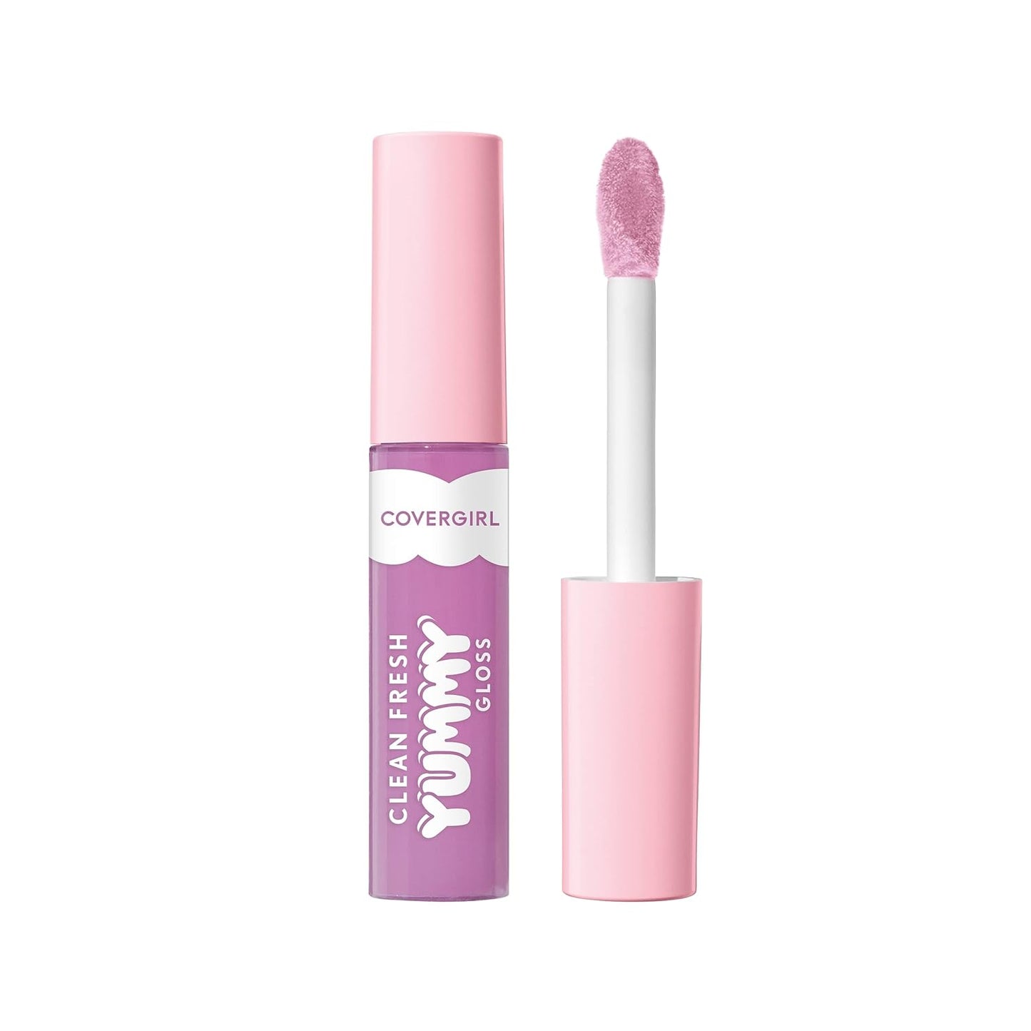 COVERGIRL Clean Fresh Yummy Gloss – Lip Gloss, Sheer, Natural Scents, Vegan Formula - Coconuts about You