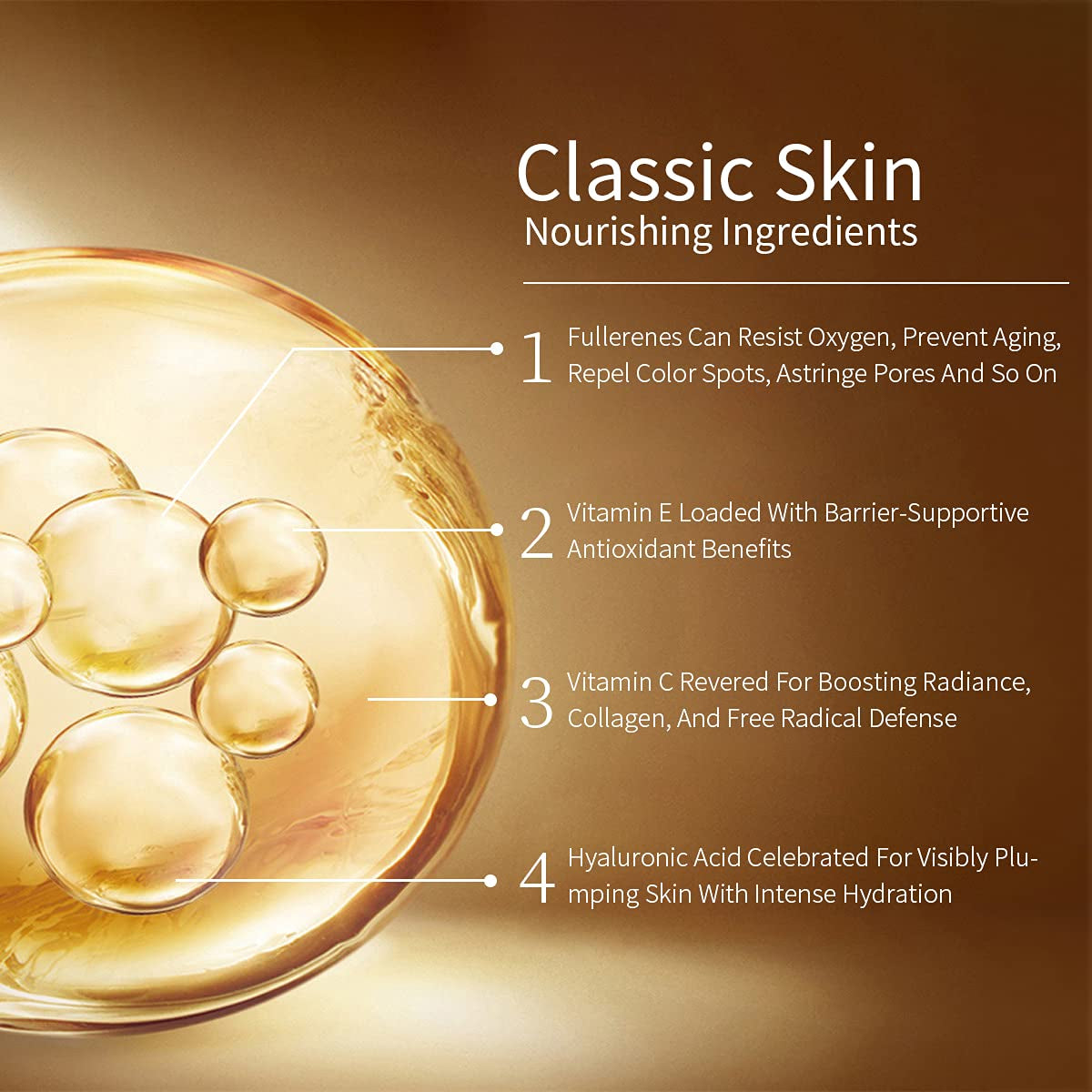 HKH Vitamin C Super Serum for Face, anti Aging Serum with Hyaluronic Acid Supplements, Vitamin E, Reduces Wrinkles, Dark Spot Remover for Face, Retinol Serum for Face, Face Serum for Women