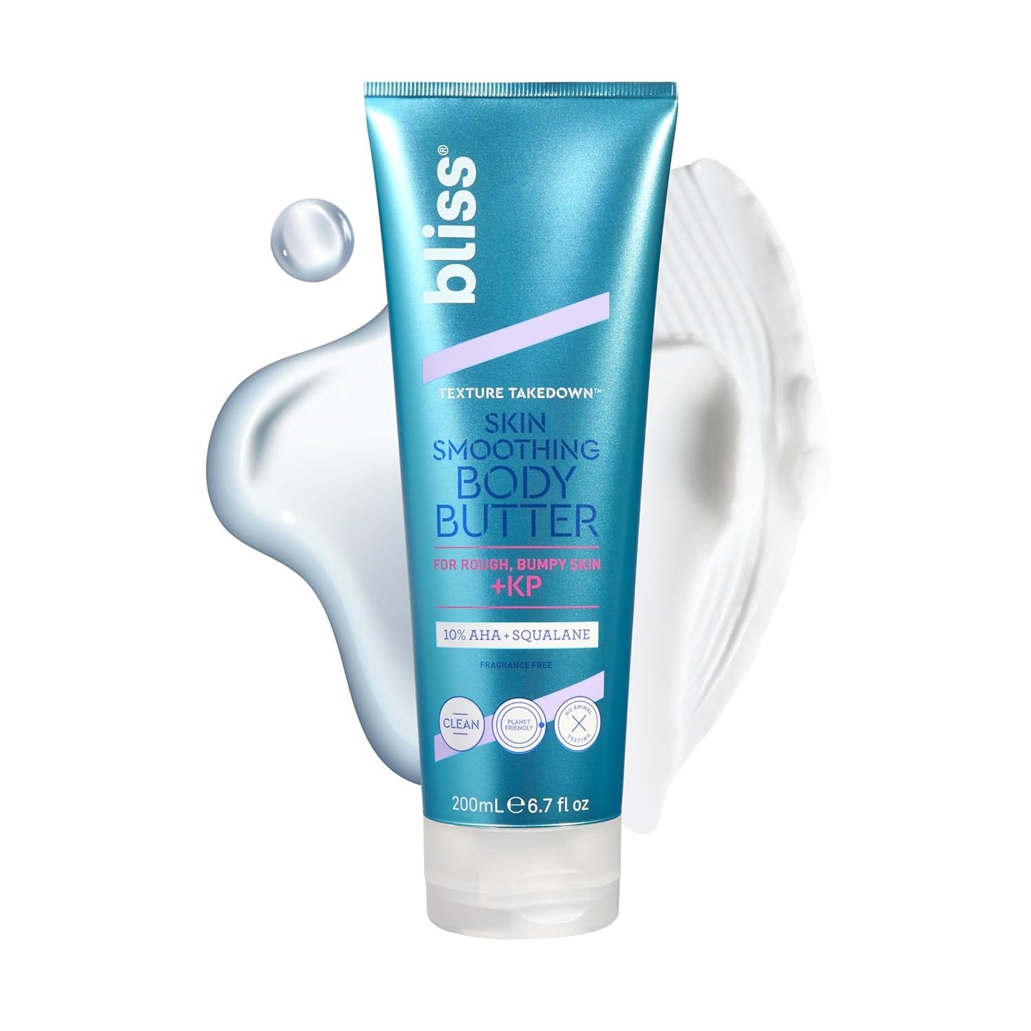 Bliss Lemon and Sage Body Butter - Maximum Moisture Cream - 6.7 Fl Oz Lotion for Dry Skin - Long-Lasting Moisturizer for Women & Men - Vegan and Cruelty-Free
