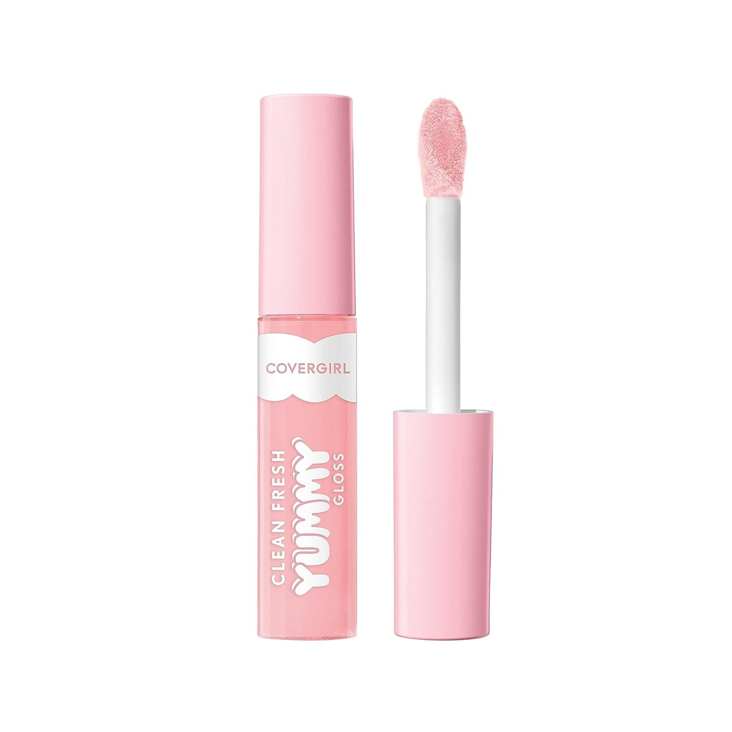 COVERGIRL Clean Fresh Yummy Gloss – Lip Gloss, Sheer, Natural Scents, Vegan Formula - Coconuts about You