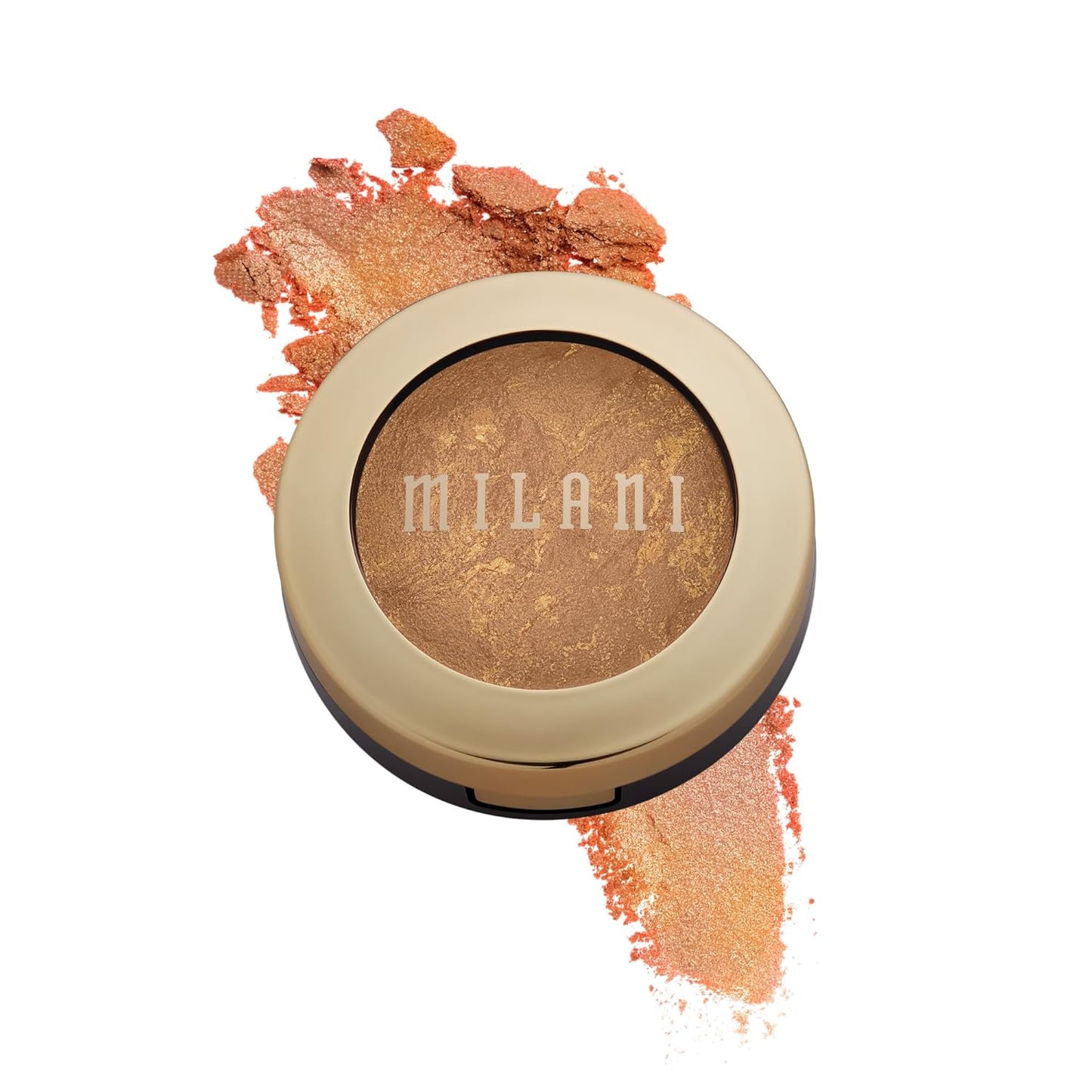 Milani Baked Blush - Dolce Pink (0.12 Ounce) Cruelty-Free Powder Blush - Shape, Contour & Highlight Face for a Shimmery or Matte Finish