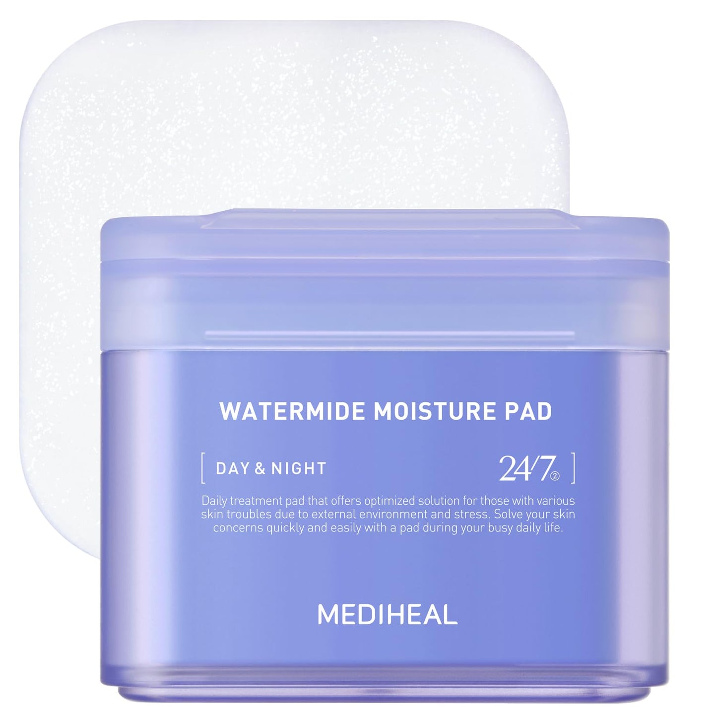 MEDIHEAL Madecassoside Cotton Facial Pads - Toner Pads with Centella Asiatica to Improve Uneven Skin Tone - Vegan Face Gauze Pads, 100 Pads
