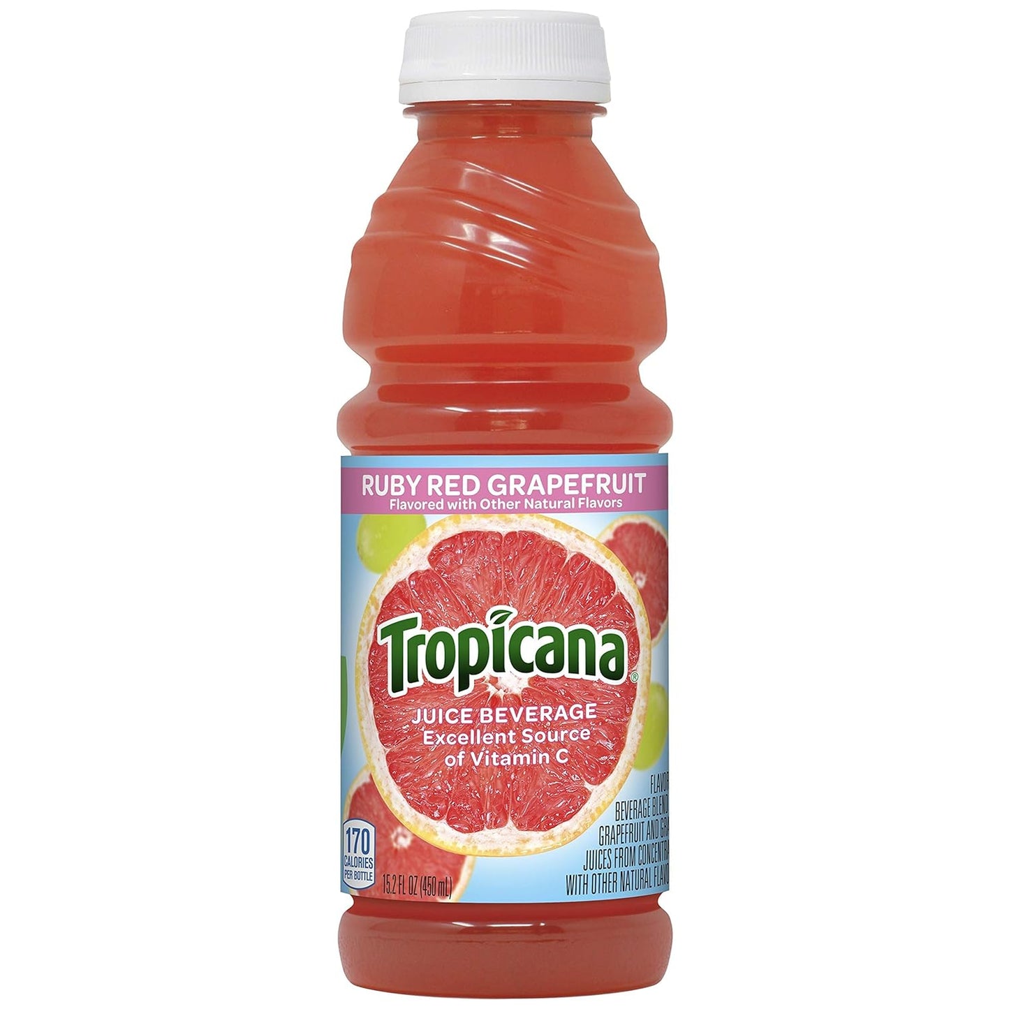 Tropicana 100% Juice, Orange Strawberry, 10 Fl Oz Bottle (Pack of 24)