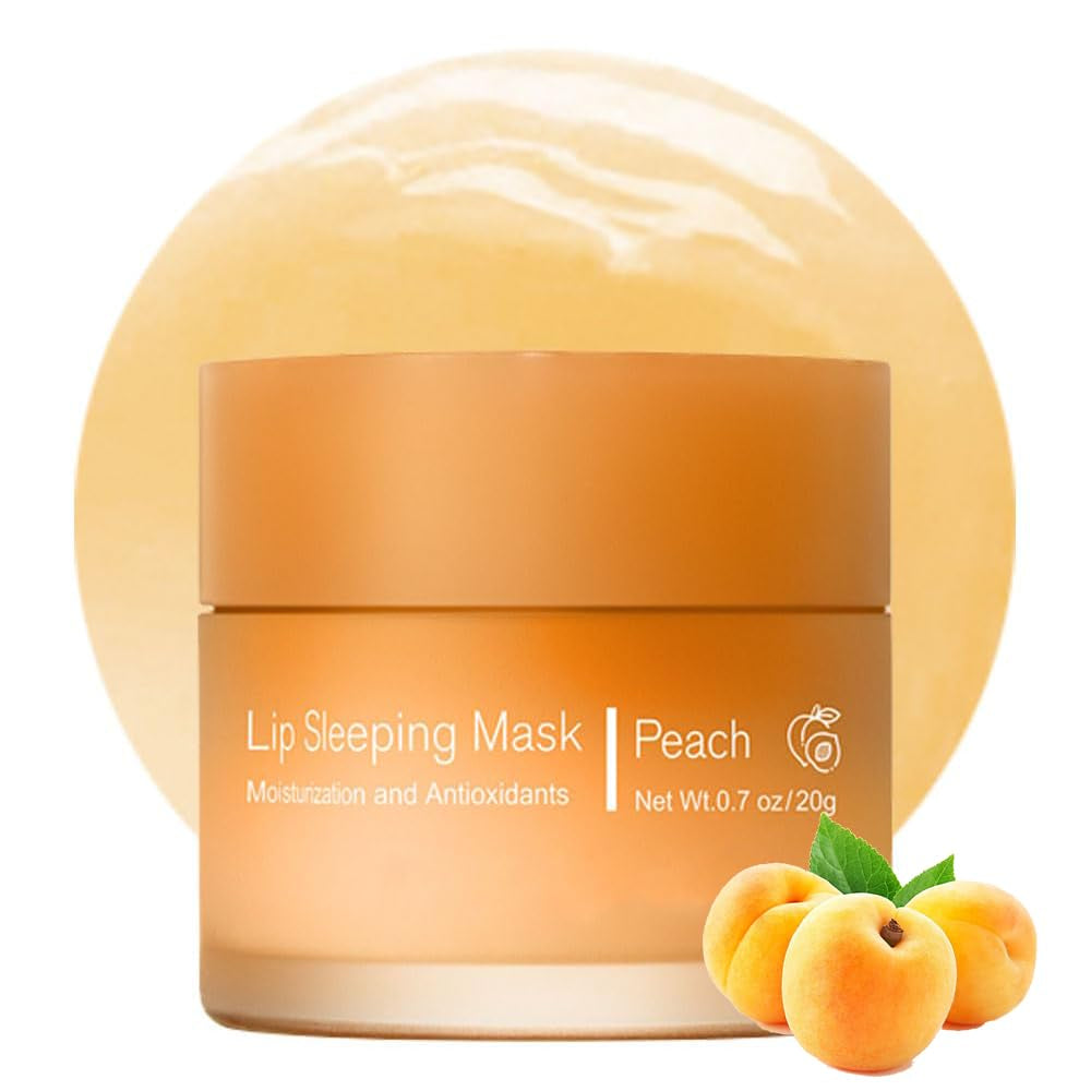 Sleeping Lip Mask, Nourish & Hydrate Lip Mask with Vitamin C, Antioxidants, Lip Balm, Lip Skin Care, Improve Lip Color, Reduce Lip Lines