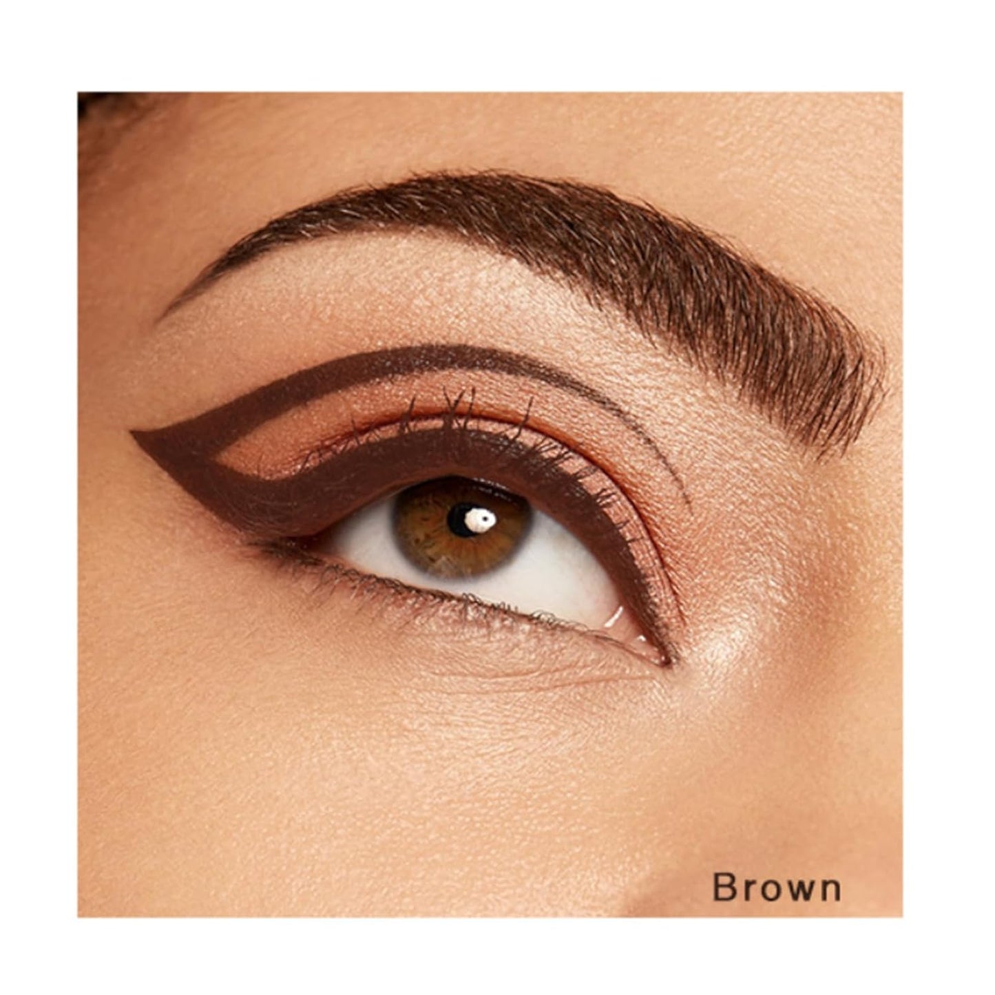 Generic Beauty Gel Eyeliner for Mature Women, round Tip Design - Waterproof, Sweat and Smudge Resistant Precision Eyeliner for All Day Use (Brown)