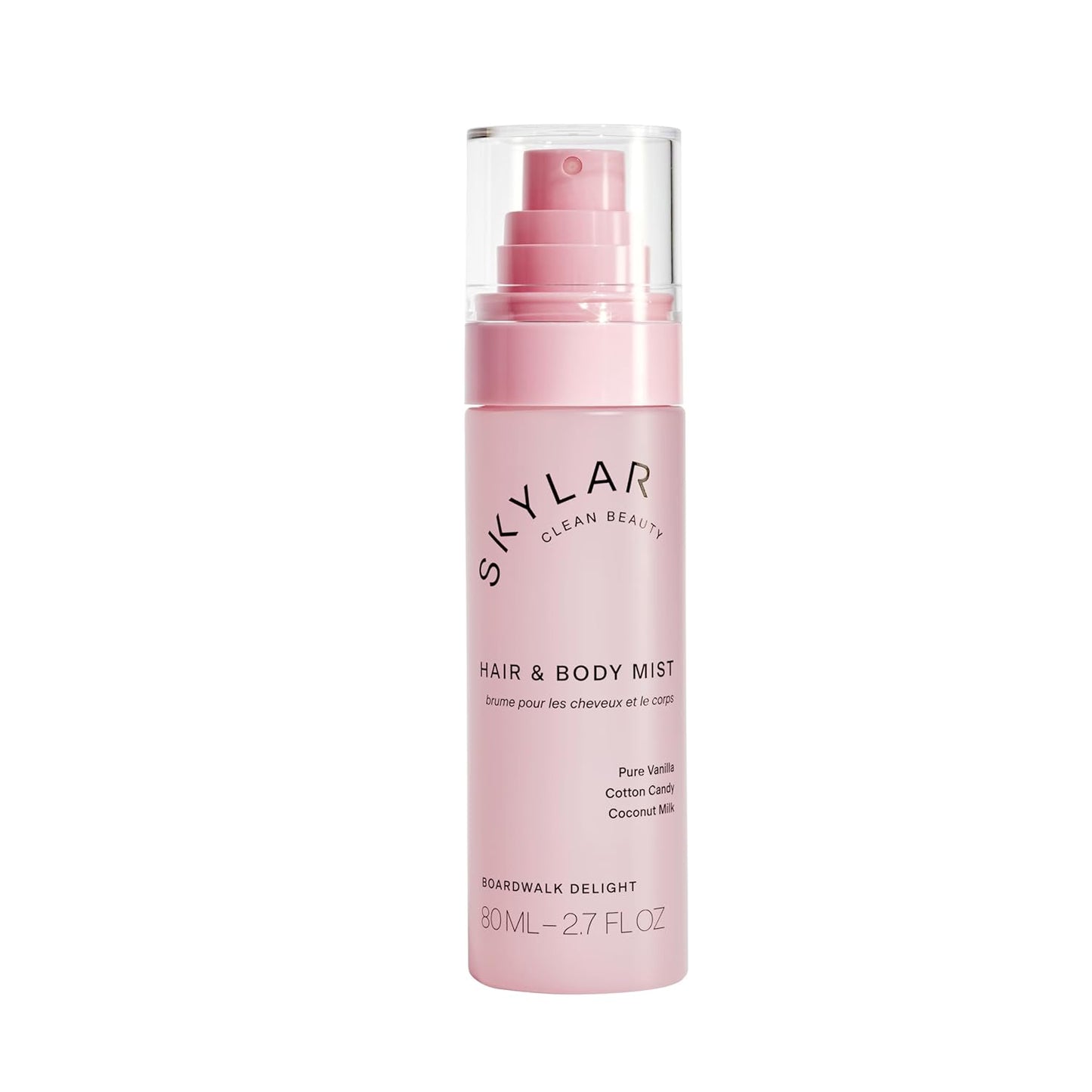 Skylar Vanilla Sky Hair & Body Mist | Hypoallergenic & Clean Fragrance | Vegan, Cruelty Free, and Safe for Sensitive Skin | 80 ML, 2.7 Fl Oz