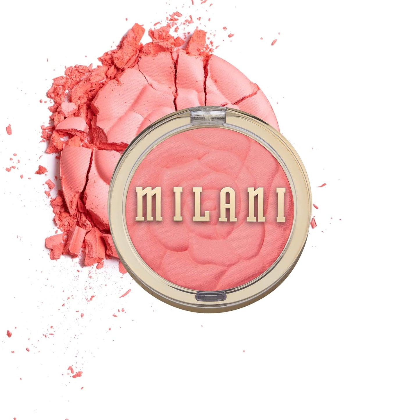Milani Baked Blush - Dolce Pink (0.12 Ounce) Cruelty-Free Powder Blush - Shape, Contour & Highlight Face for a Shimmery or Matte Finish