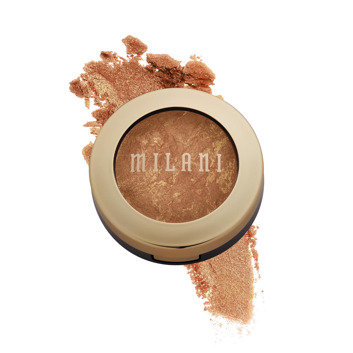 Milani Baked Blush - Dolce Pink (0.12 Ounce) Cruelty-Free Powder Blush - Shape, Contour & Highlight Face for a Shimmery or Matte Finish