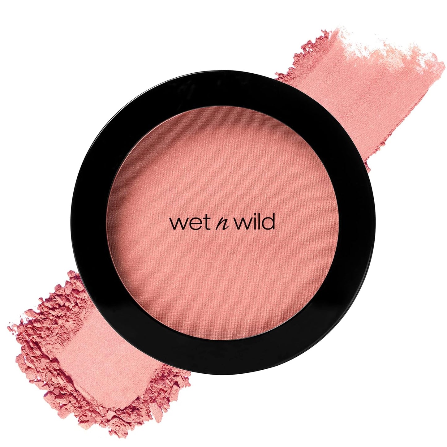 Wet N Wild Color Icon Blush, Effortless Matte Natural Sheer Glow & Seamless Blend, Luxuriously Infused Smooth Jojoba Oil, Cruelty-Free & Vegan - Pinch Me Pink