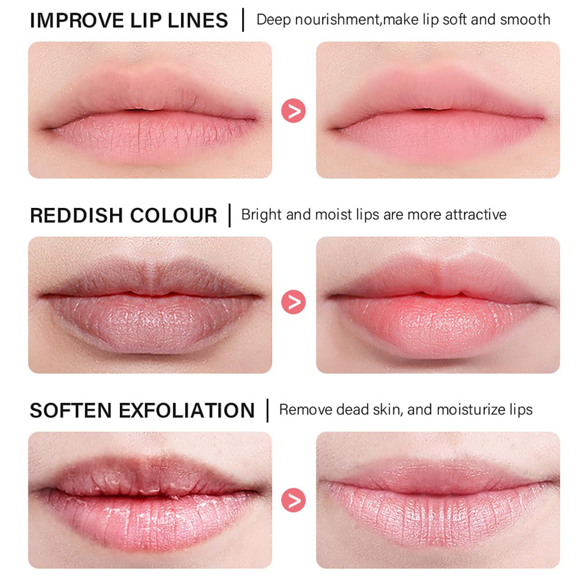 Sleeping Lip Mask, Nourish & Hydrate Lip Mask with Vitamin E, Lip Balm Lip Skin Care, Hydrating & Moisturizing Reduce Lip Lines, Night Sleep Anti-Chapped Lip Cream (02# Berry)