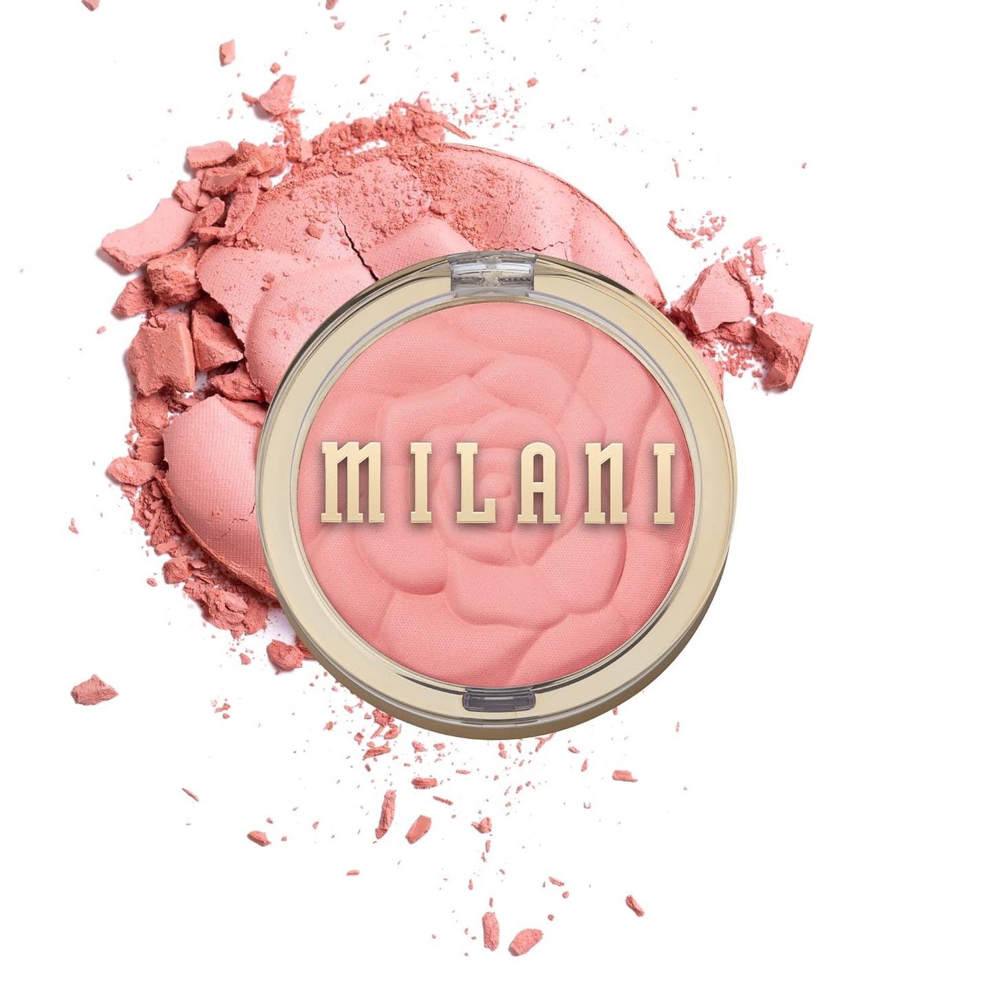 Milani Baked Blush - Dolce Pink (0.12 Ounce) Cruelty-Free Powder Blush - Shape, Contour & Highlight Face for a Shimmery or Matte Finish