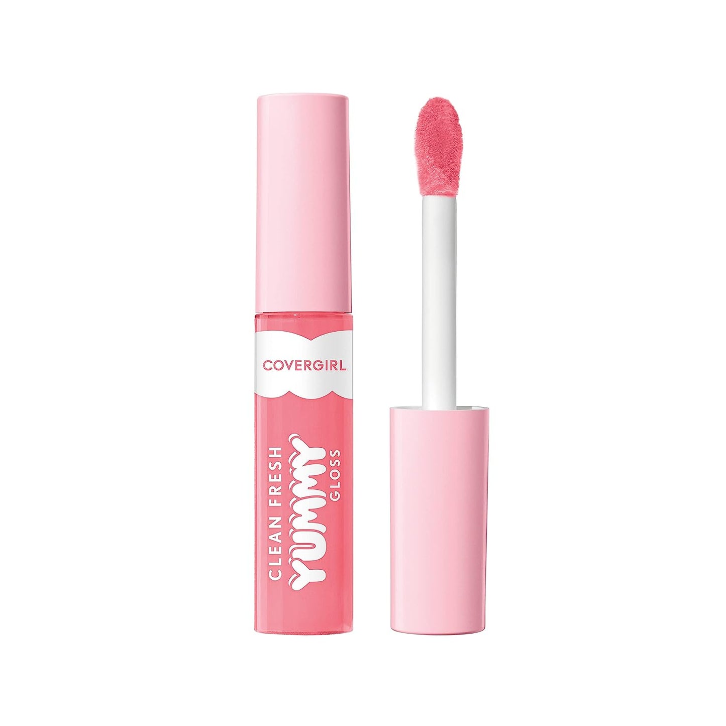 COVERGIRL Clean Fresh Yummy Gloss – Lip Gloss, Sheer, Natural Scents, Vegan Formula - Coconuts about You