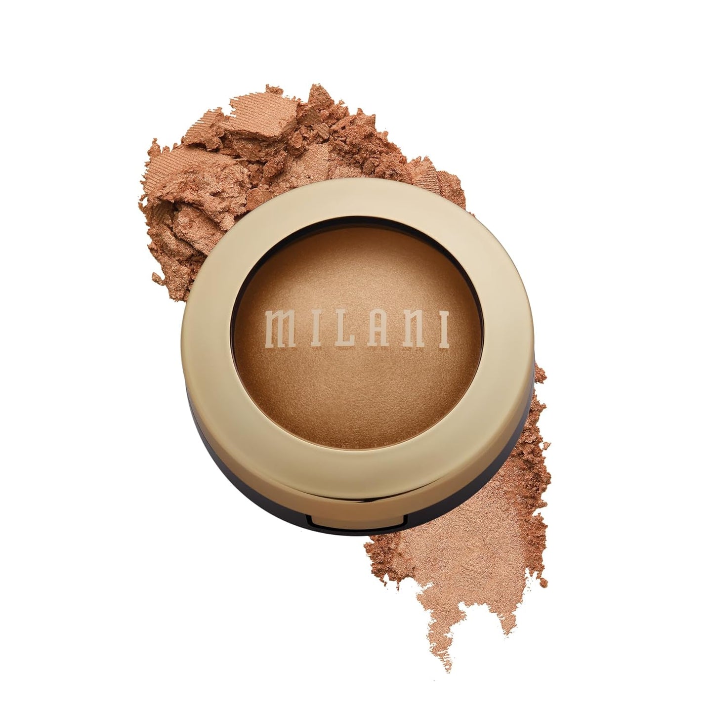 Milani Baked Blush - Dolce Pink (0.12 Ounce) Cruelty-Free Powder Blush - Shape, Contour & Highlight Face for a Shimmery or Matte Finish